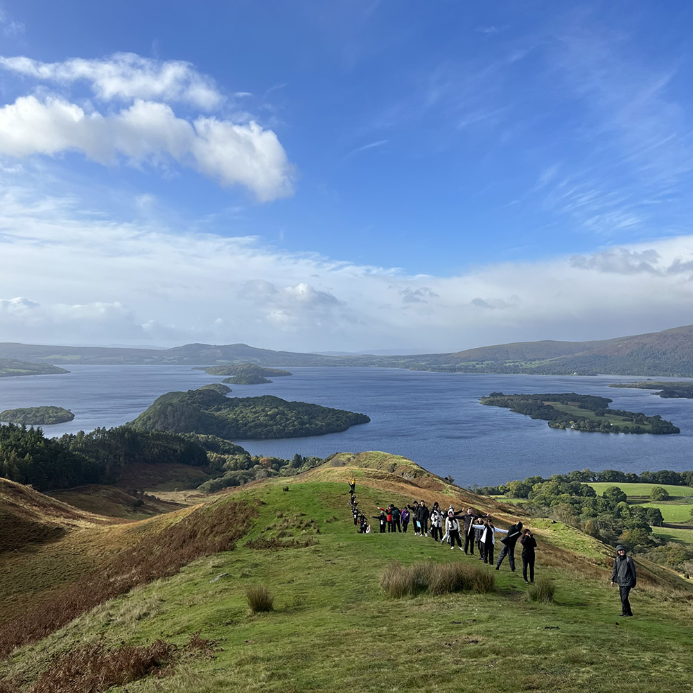 Conic Hill Faulteers, photo by Anna Rhodes