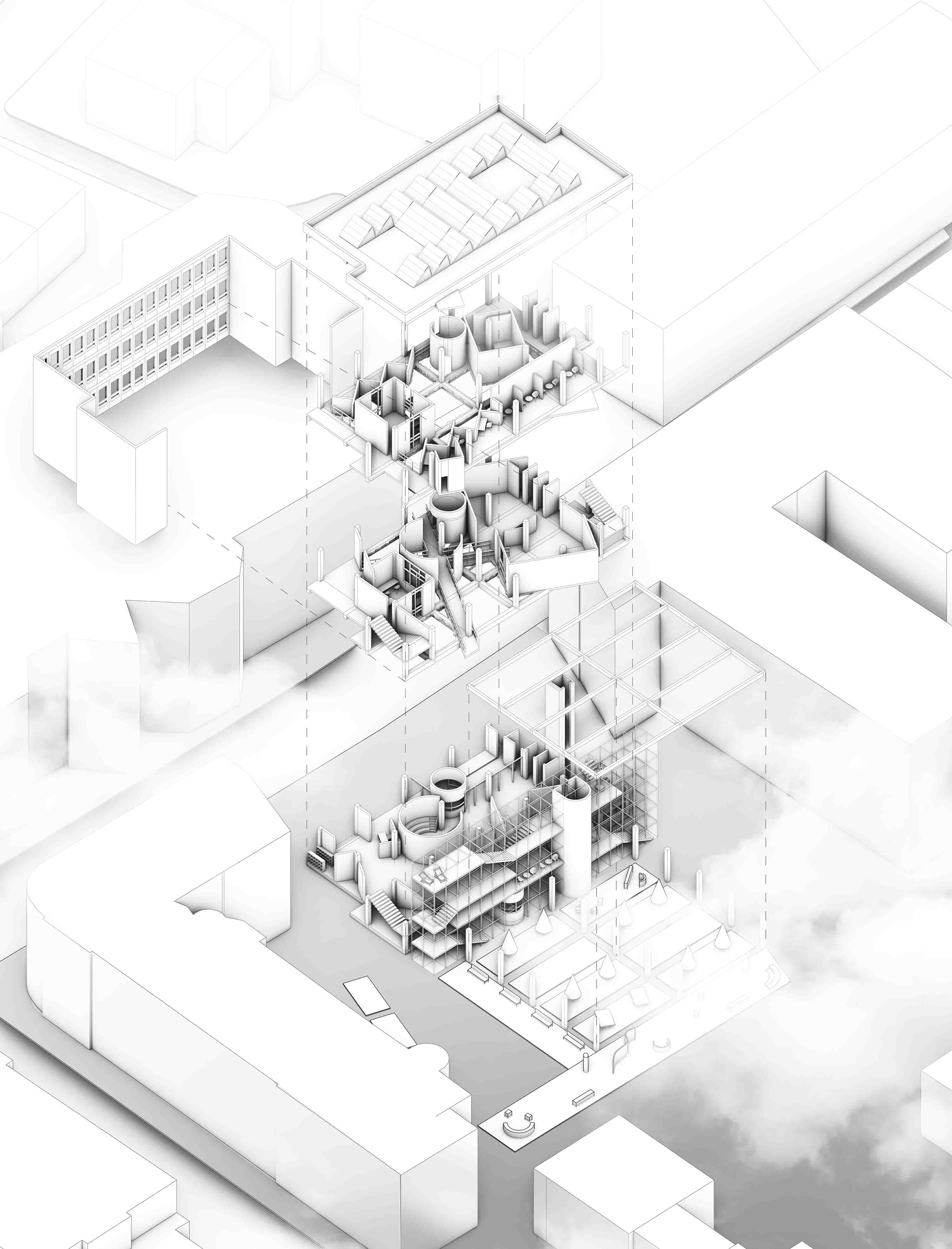 Exploded Axonometric Drawing