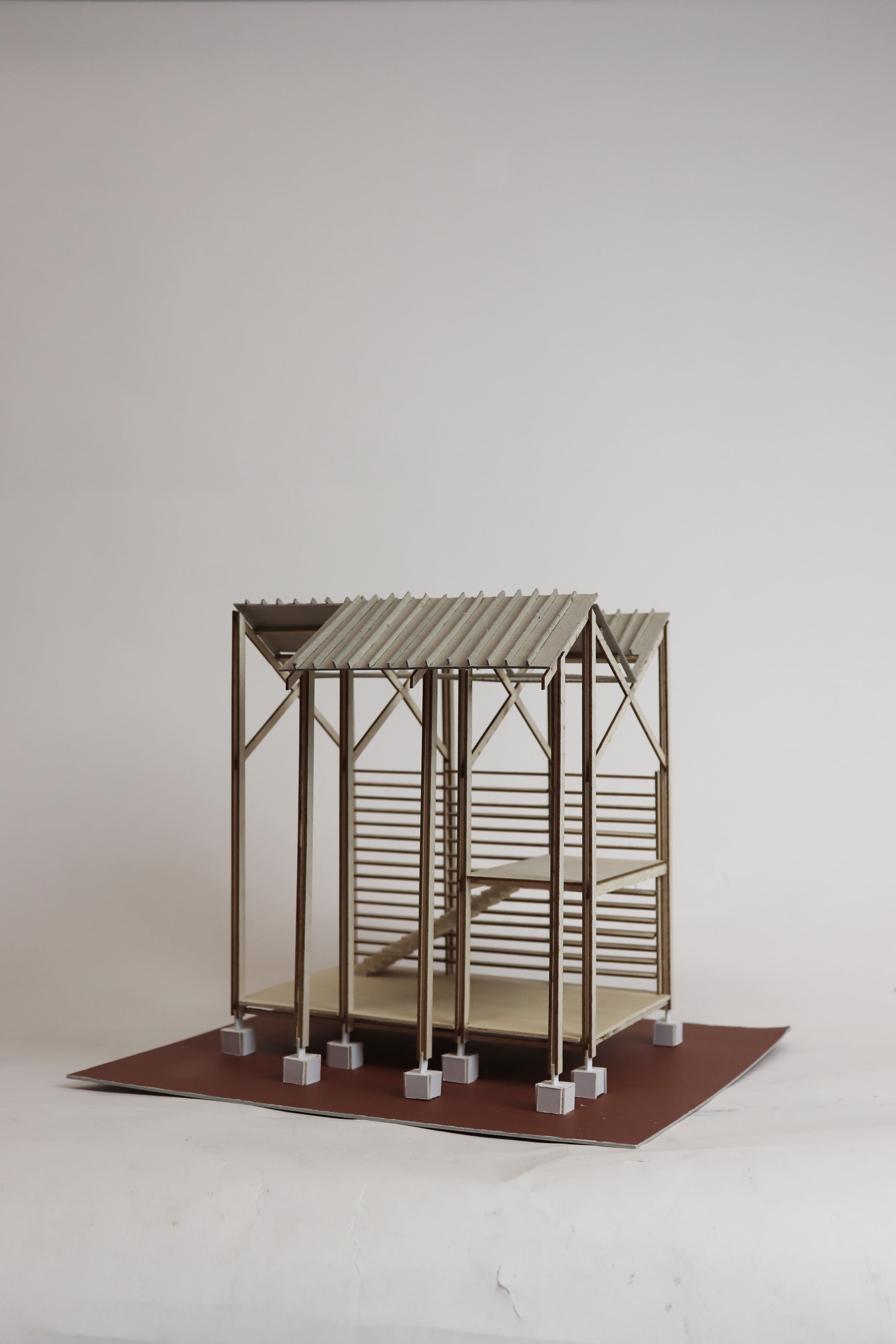 Dining hall 1:50 model