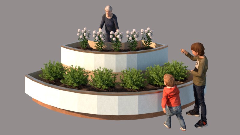 Planter Digital Model