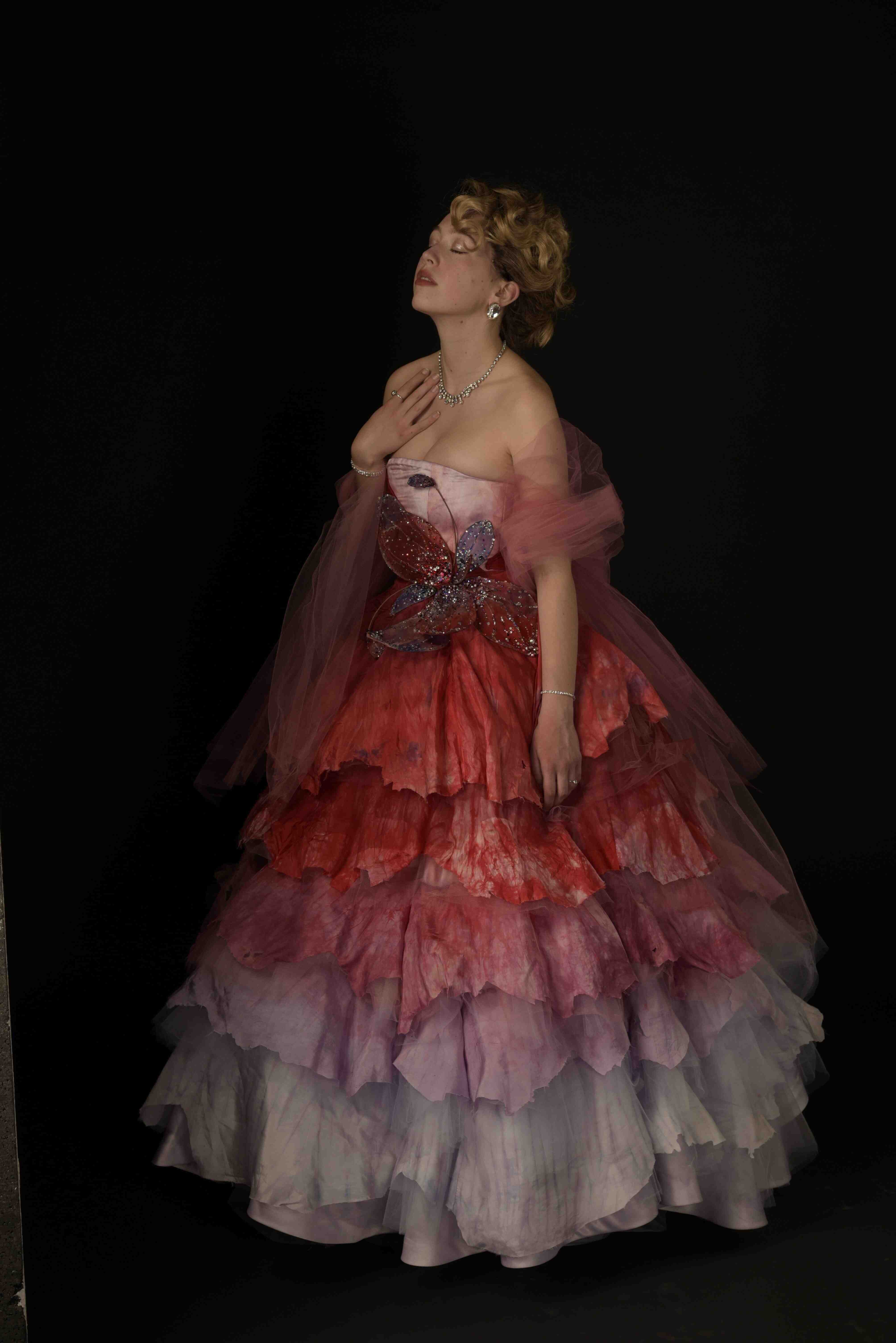 Costume made for Mrs De Winter for my adaptation of Daphne Du Maurier's 'Rebecca'