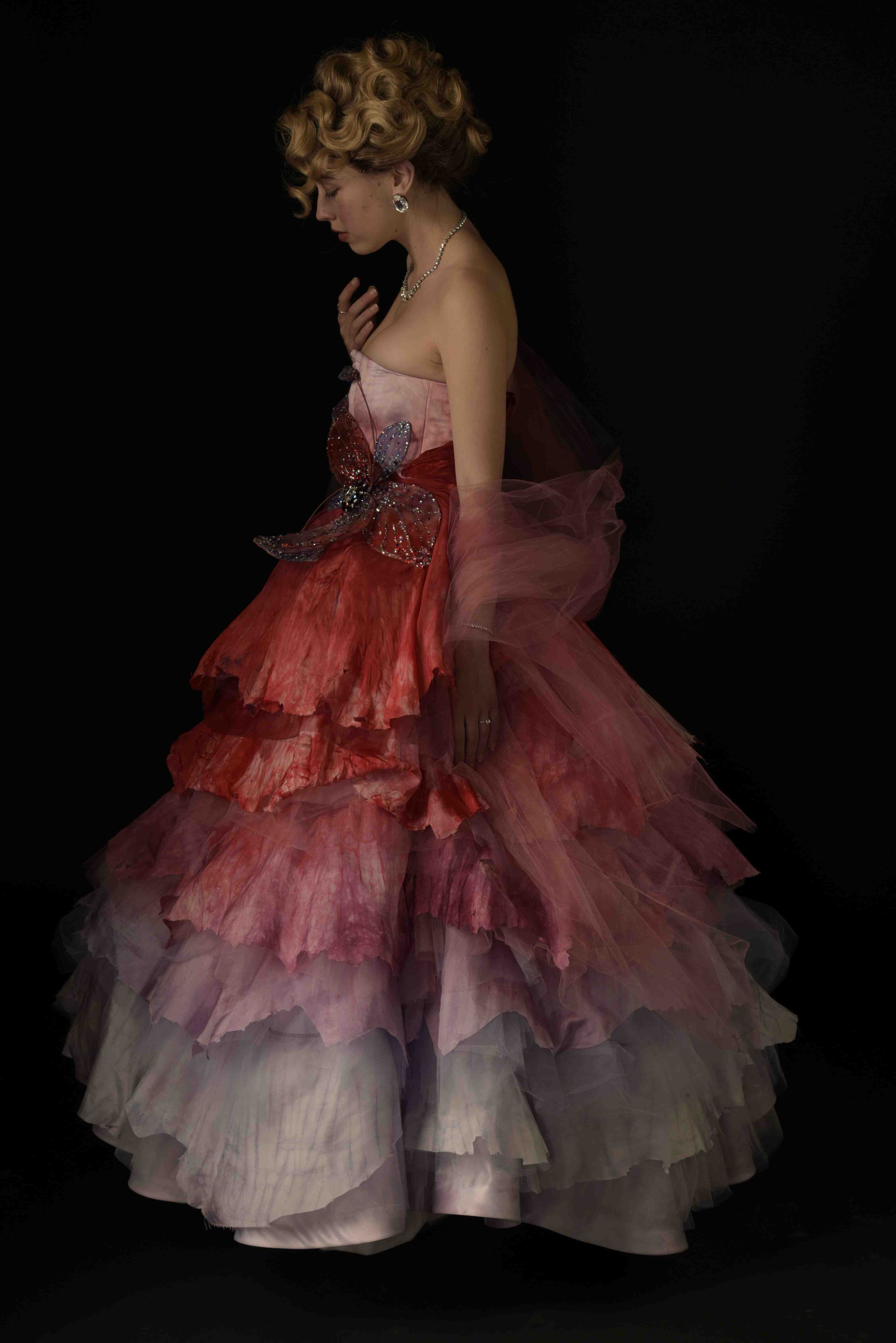 Costume made for Mrs De Winter for my adaptation of Daphne Du Maurier's 'Rebecca'