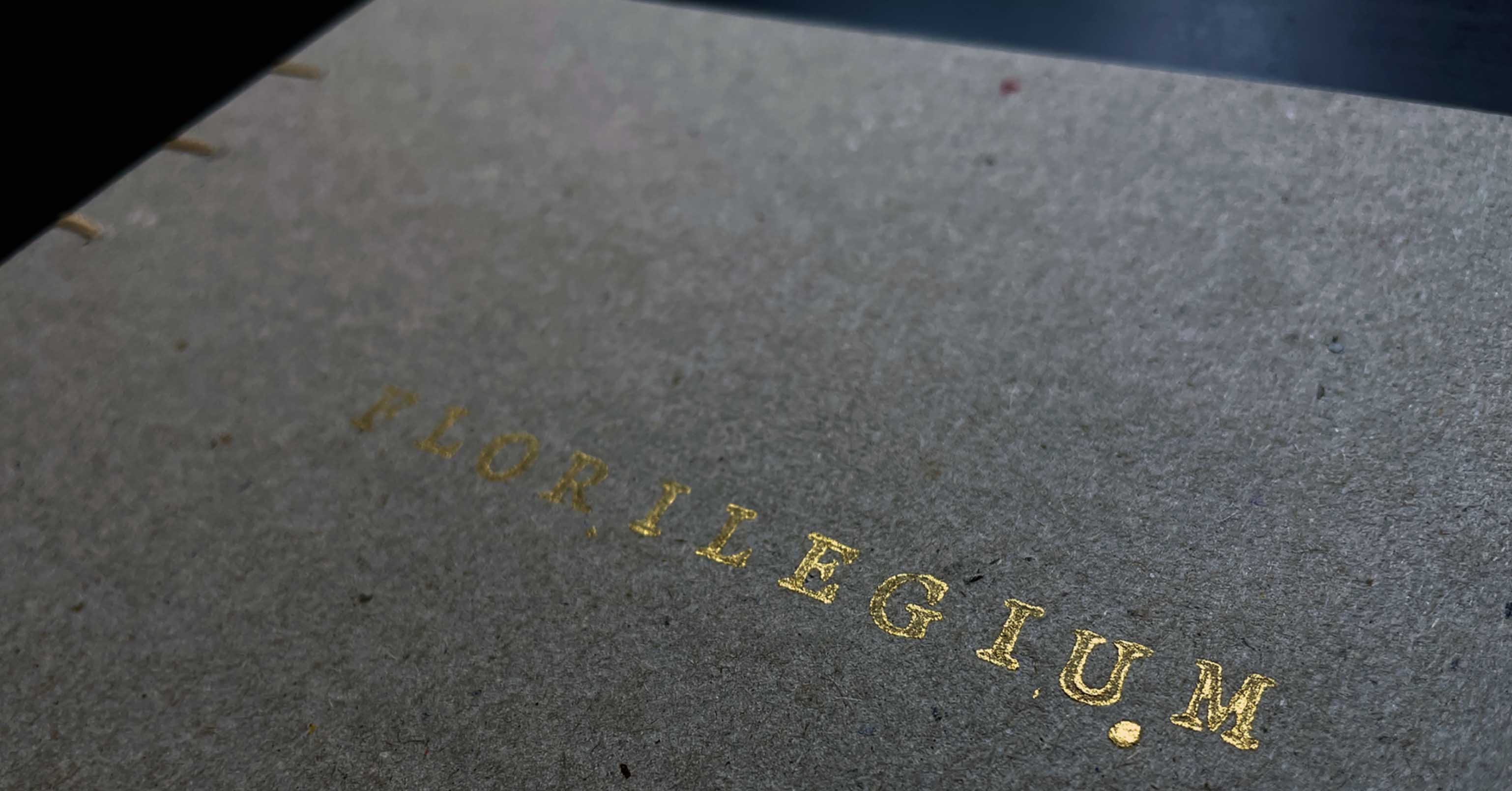 florilegium book cover zoom in