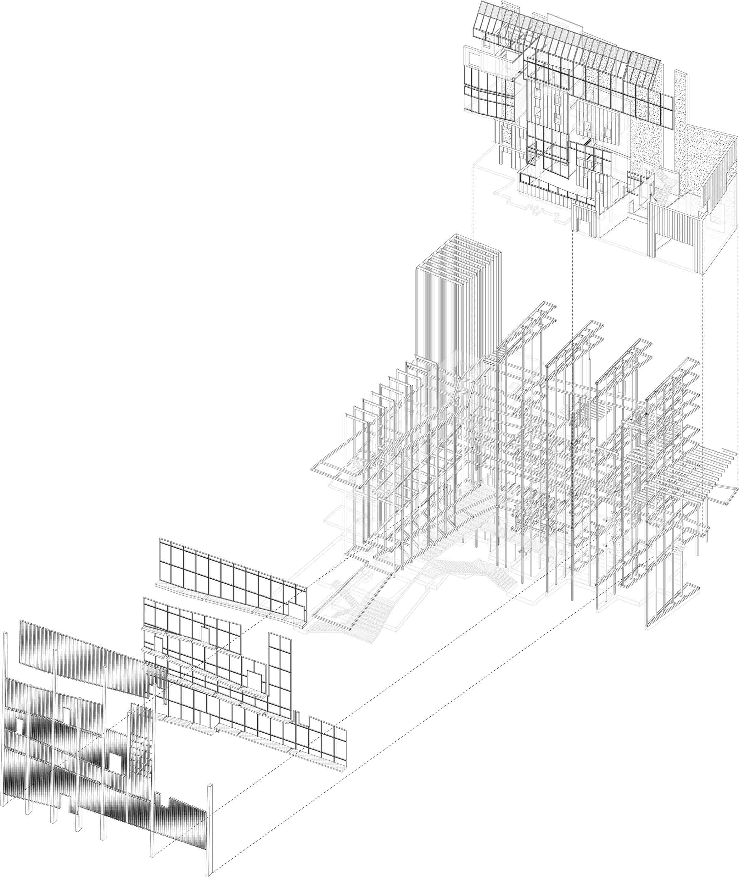 Incontri e Voci Waterhouse - Exploded Facade System