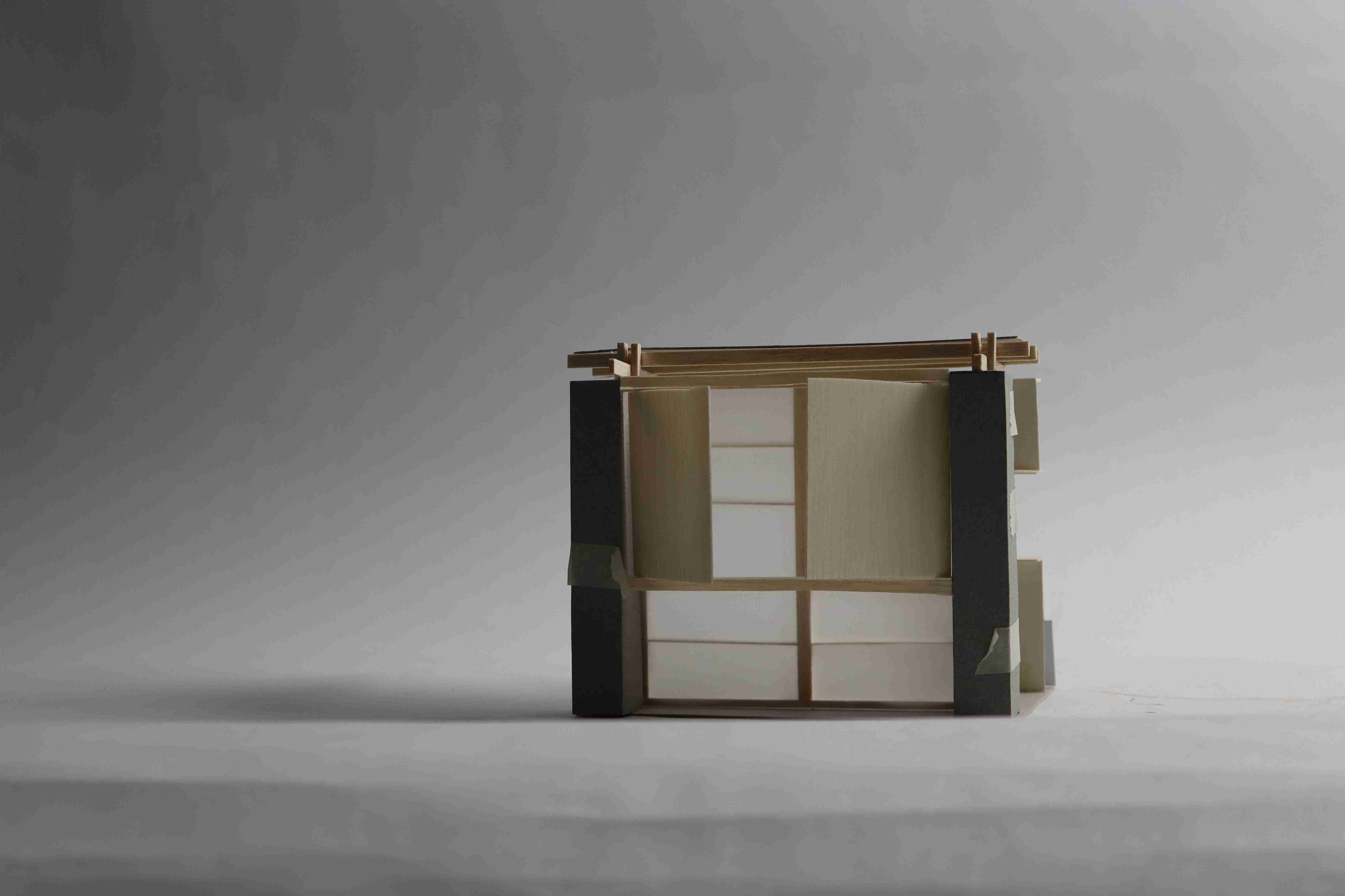 1:25 test model (kinetic openings)