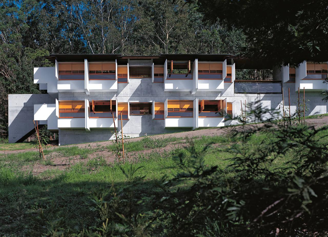 Arthur and Yvonne Boyd Education Centre, Glenn Murcutt, Australia (elevation)
