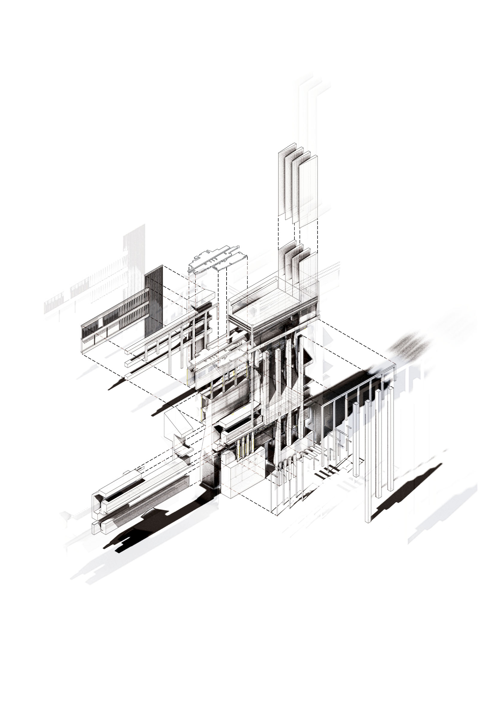 ZONE Core Sample Assemblage - Exploded Parts 