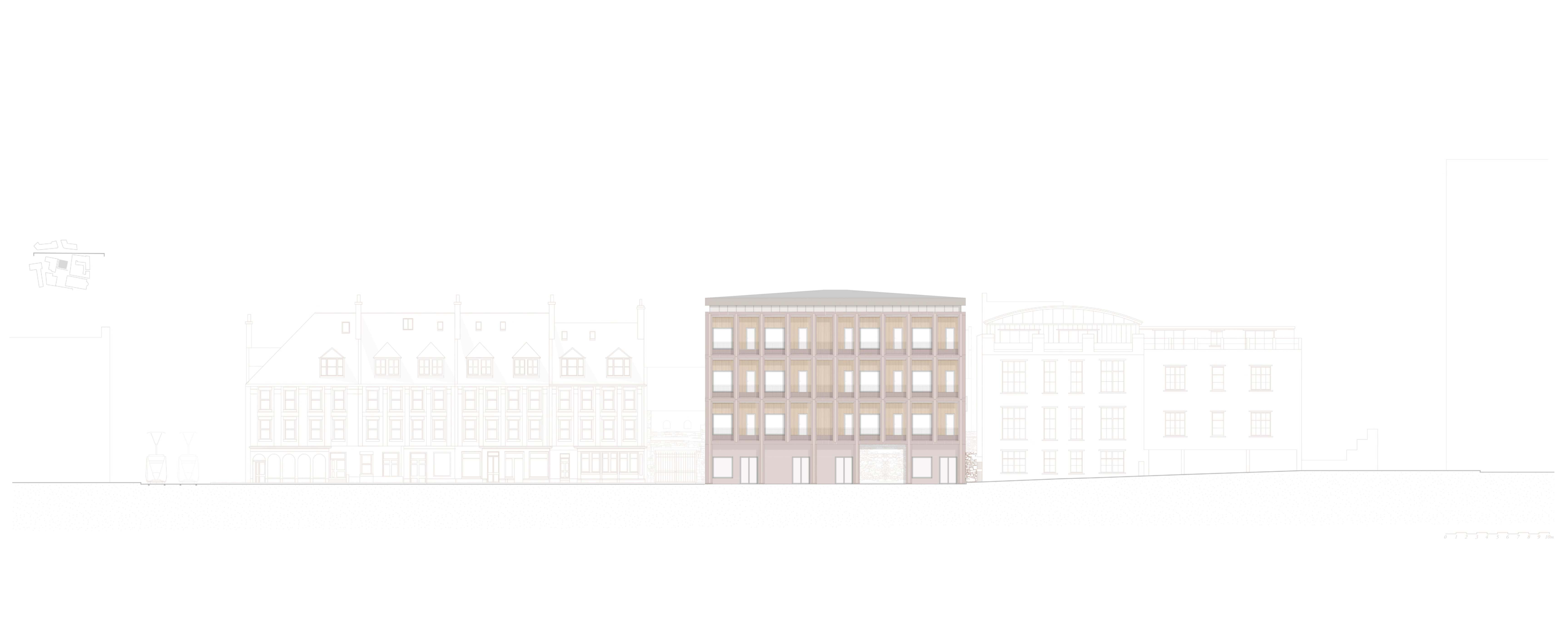 Queen Charlotte street elevation