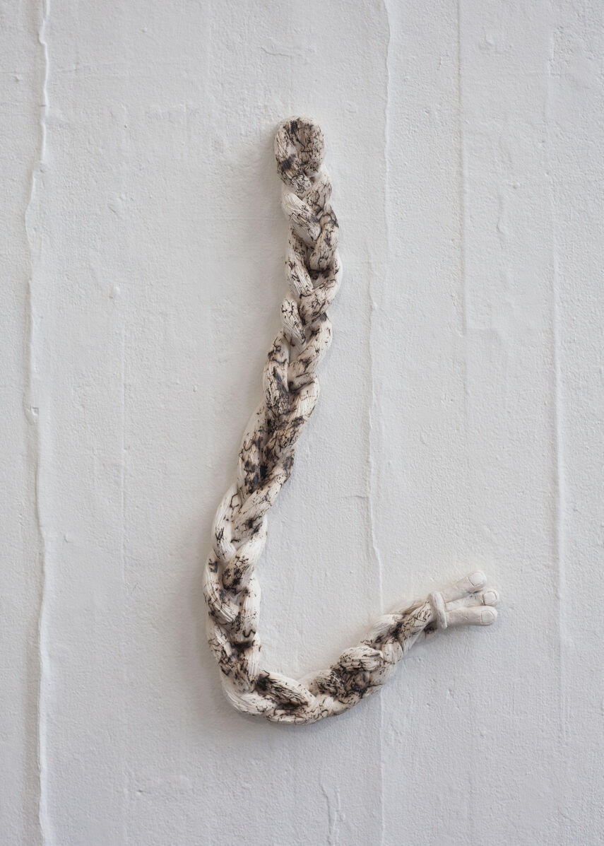 braided ceramic hair 