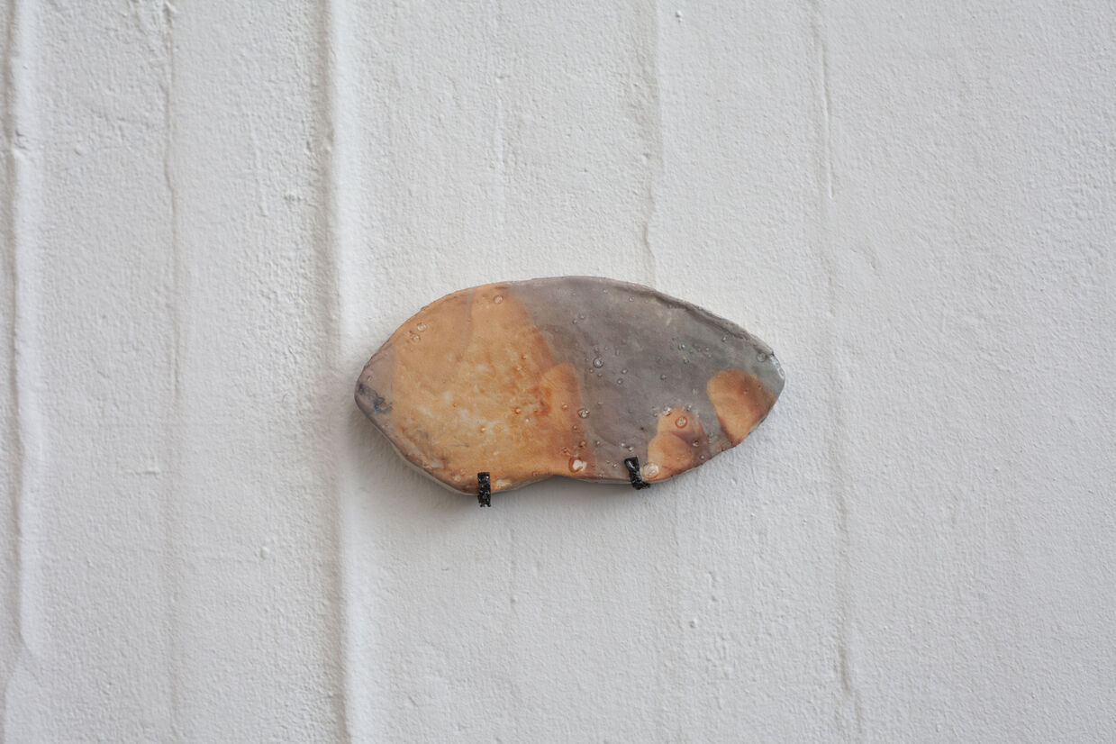 photo of toes on ceramic