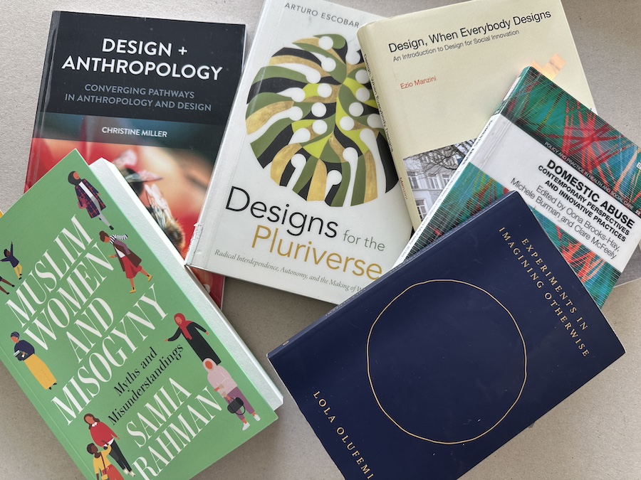 Six books used in the literature review