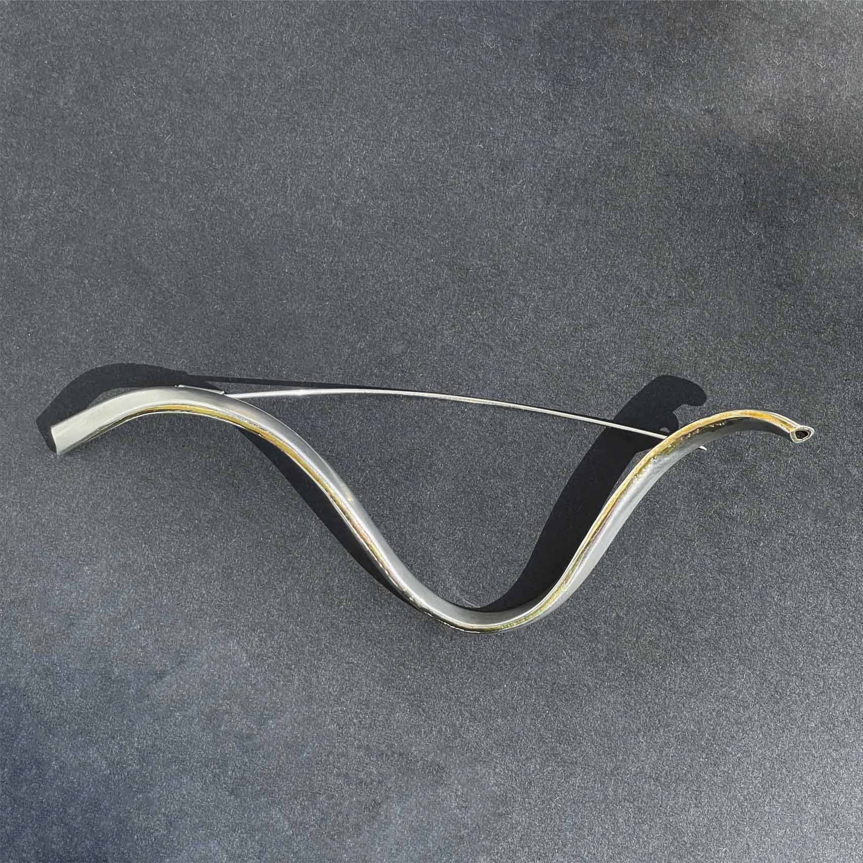 Exposed | Brooch | Silver and Brass