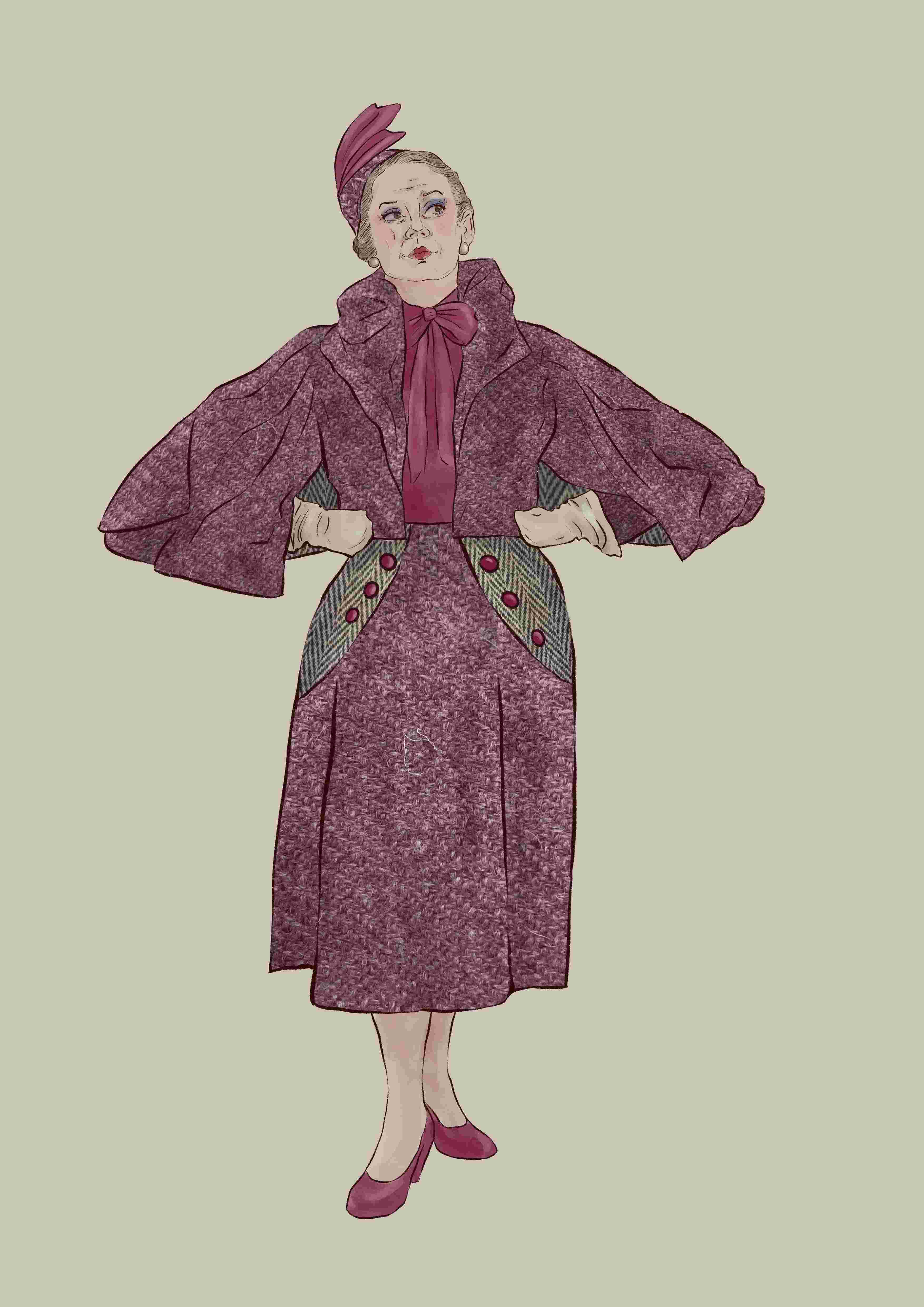 Illustration for Mrs Van Hopper