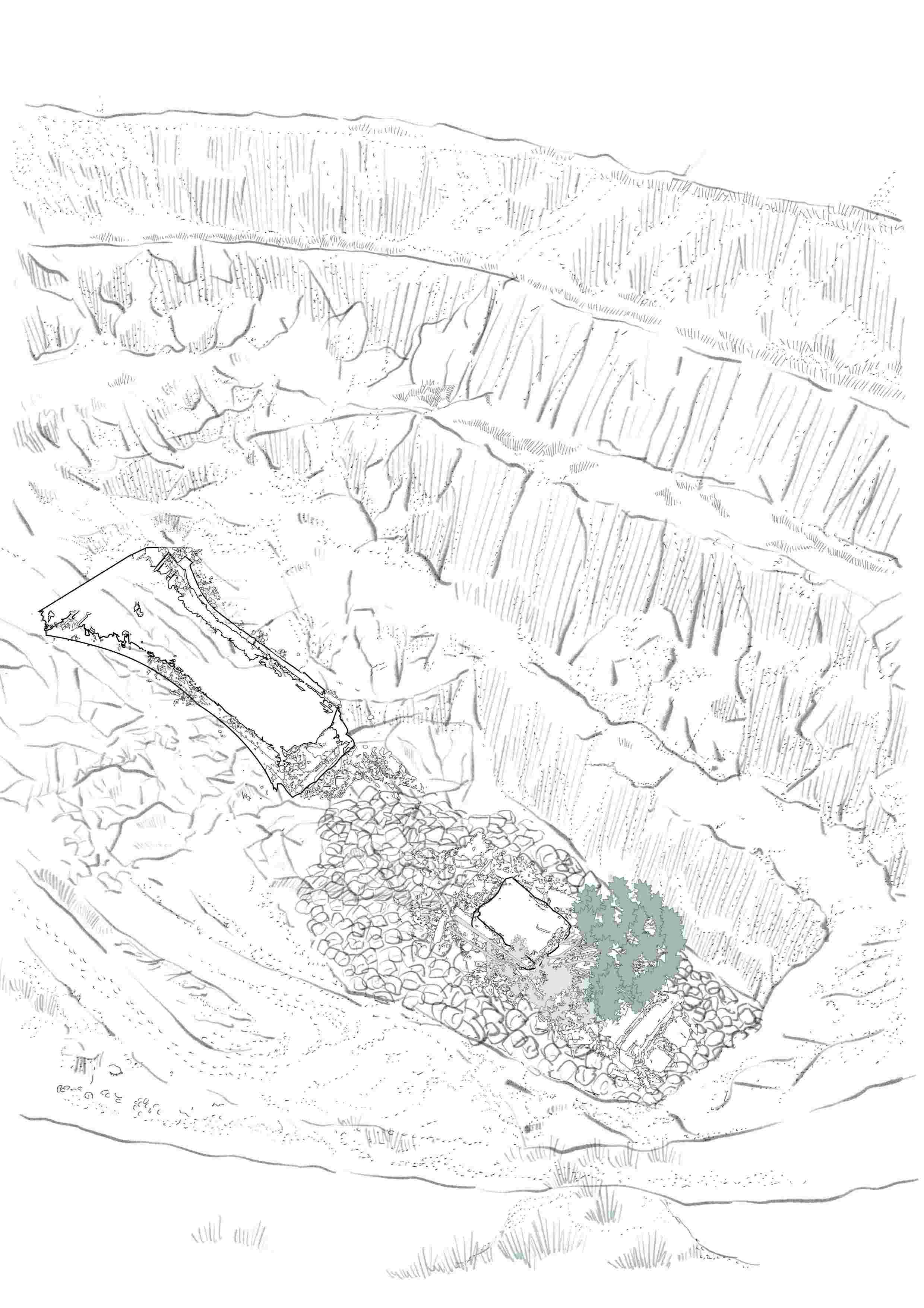  Geological  garden- Collapse