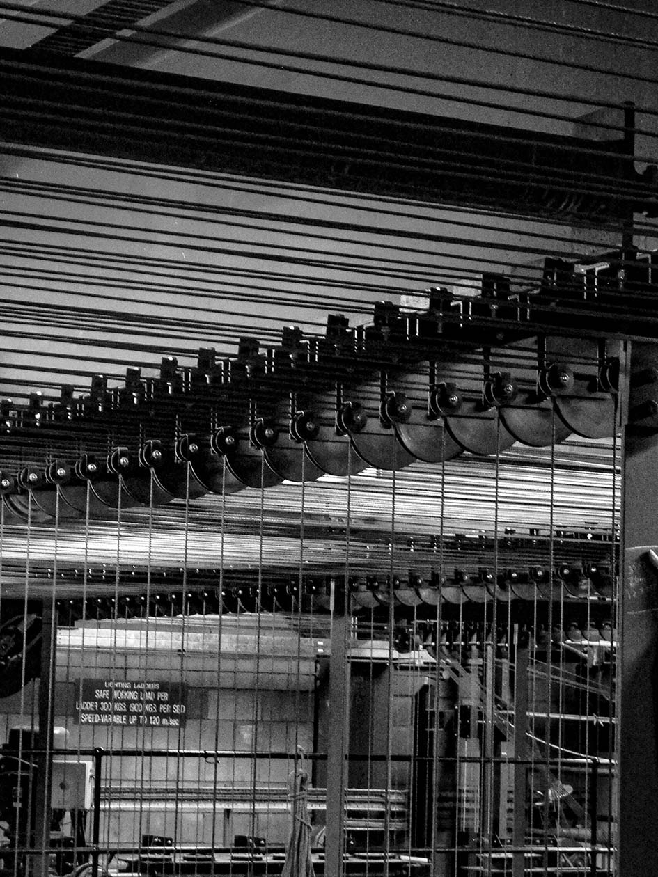 Festival Theatre Flygrid Closeup