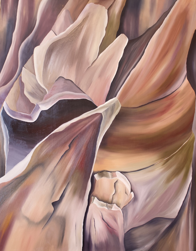 Widemouth Bay II, 2024. Oil on board. 114 cm x 90 cm. 