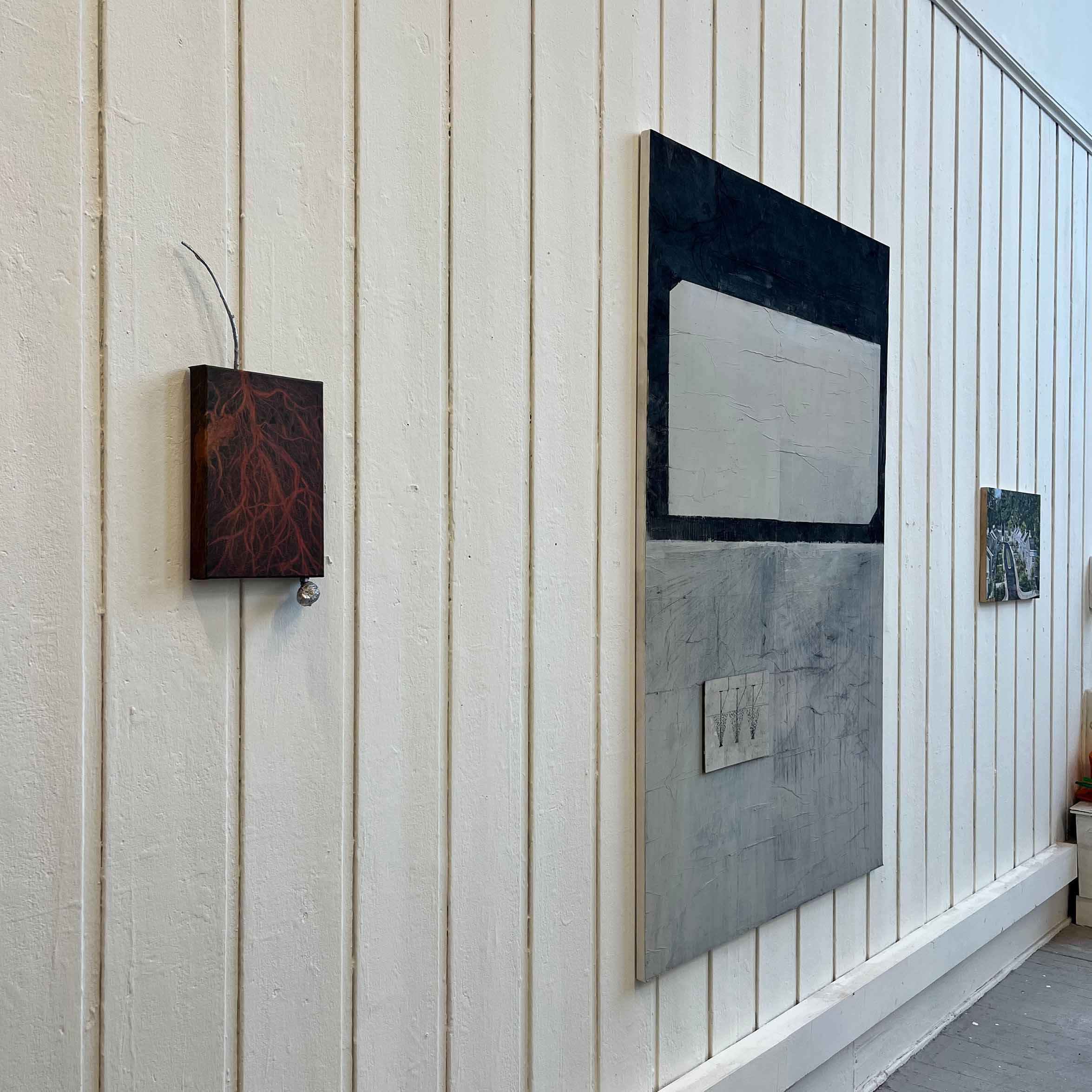 Installation view of The Greenhouse Collective 