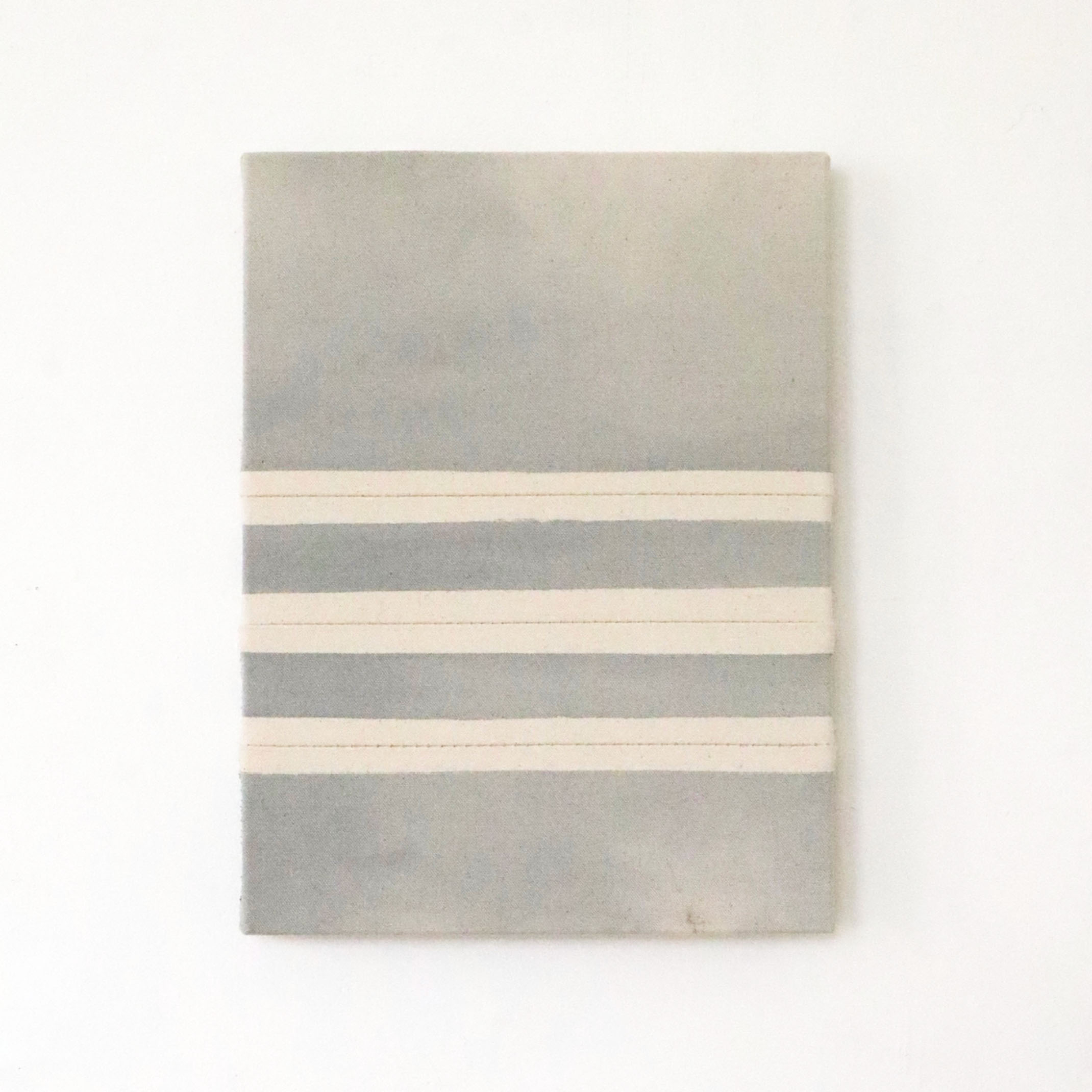 painting with stitched lines