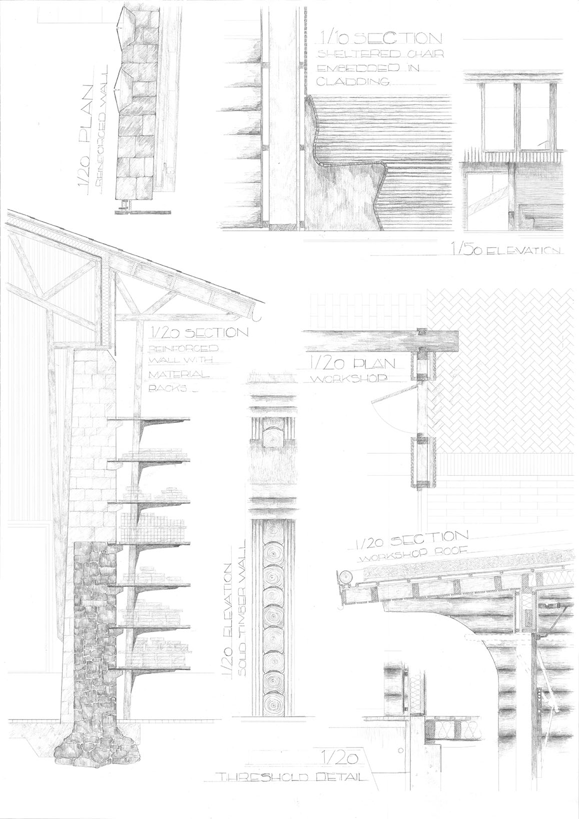 Composite detail drawing 