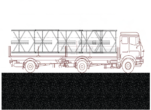 Sourcing parts from Oil Rigs- Transporting the sections to site.