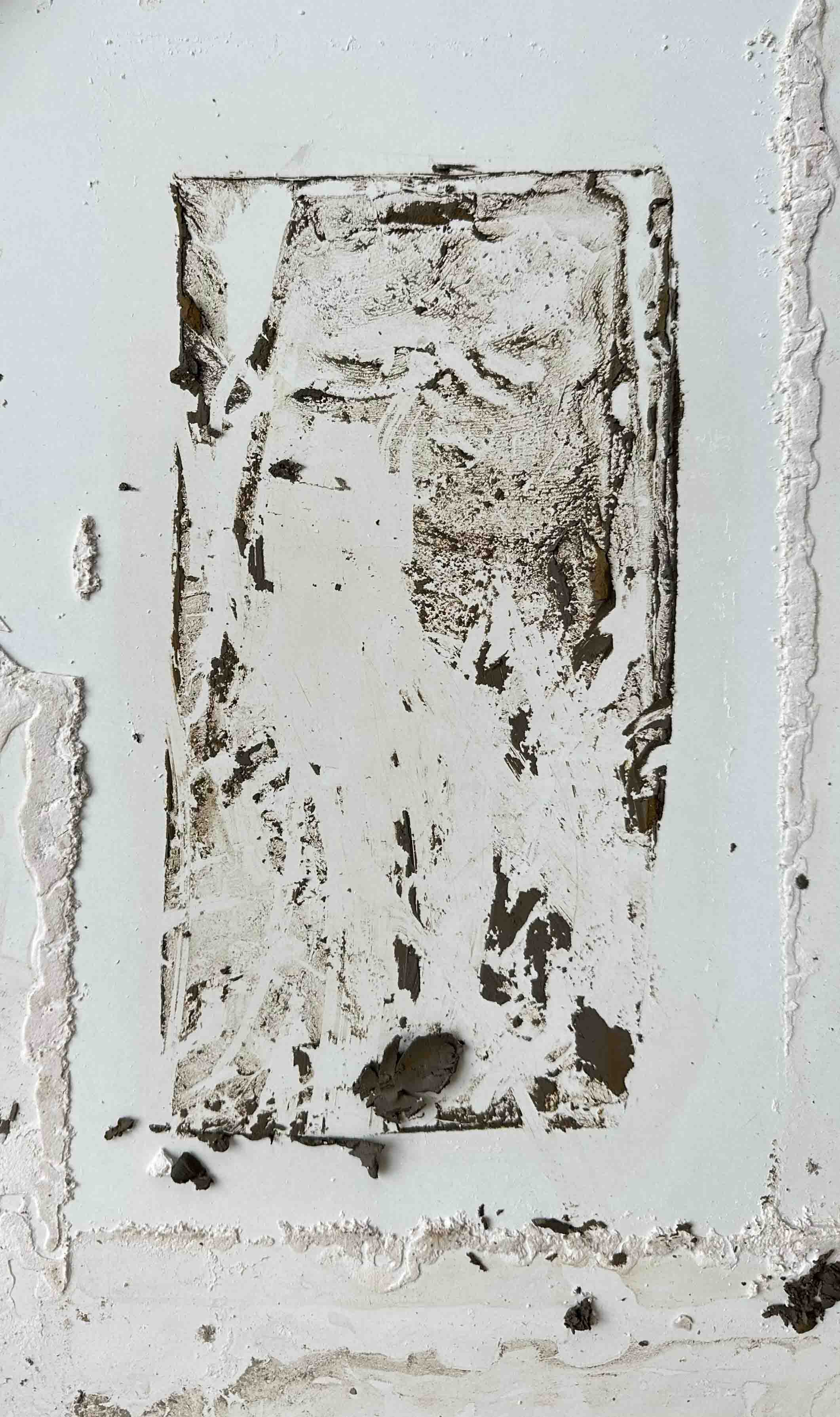 Clay excess from moulds. 