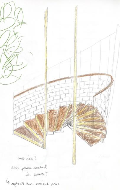 Staircase Idea Sketch