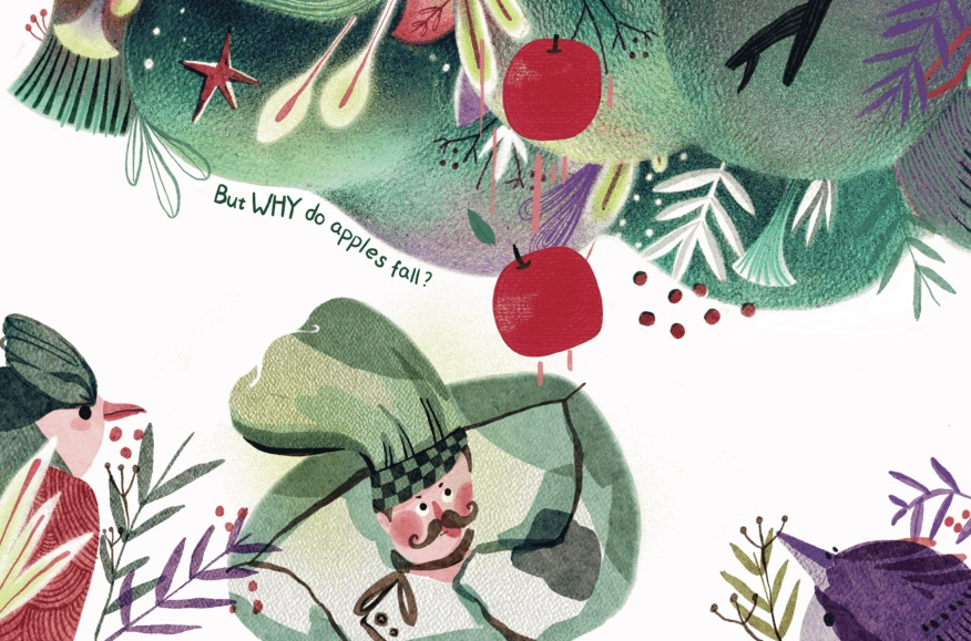 Children's picture book inside pages