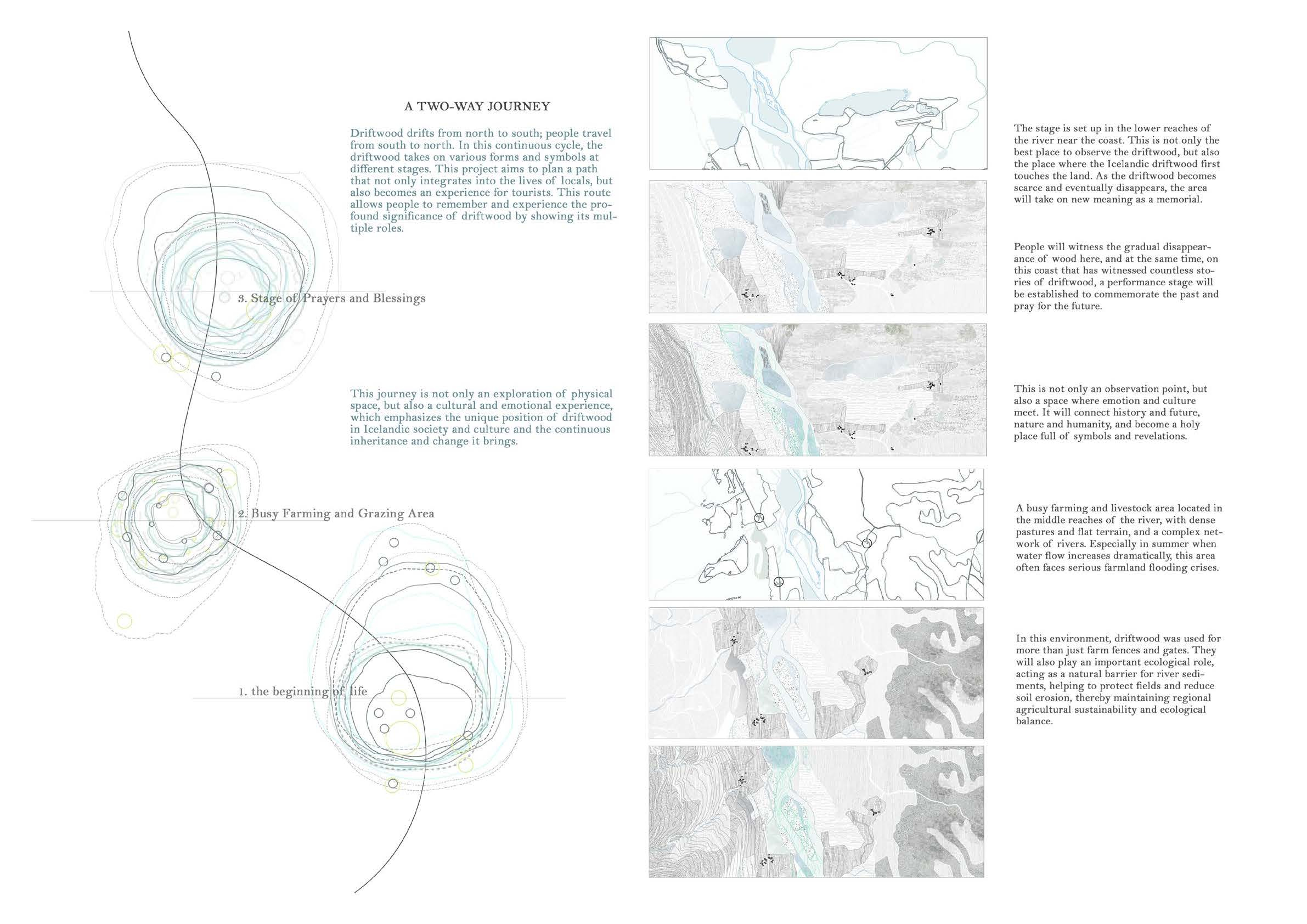 Driftwood is telling the story of Iceland from the Viking times to now.