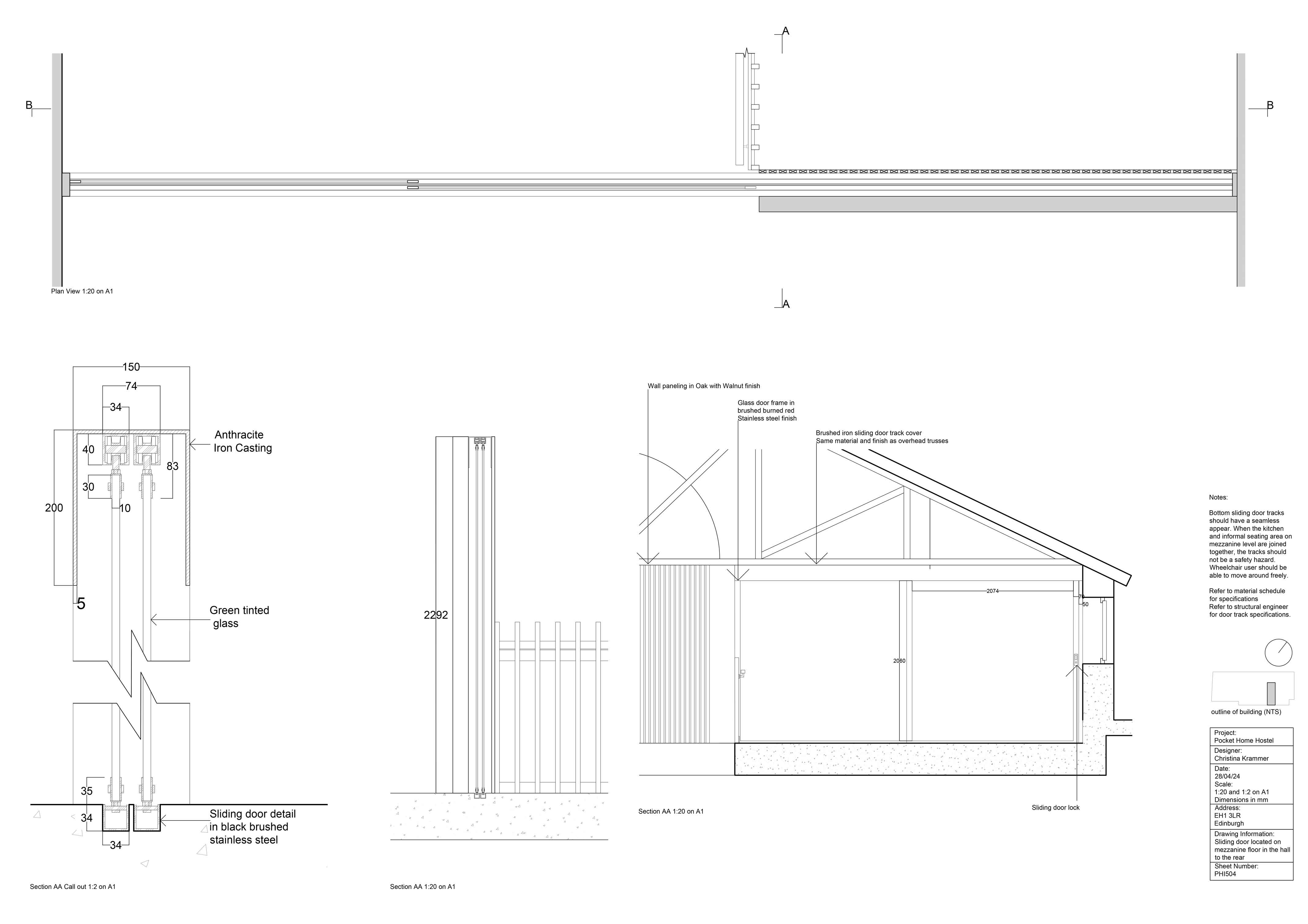 Interior Design Detail Drawing