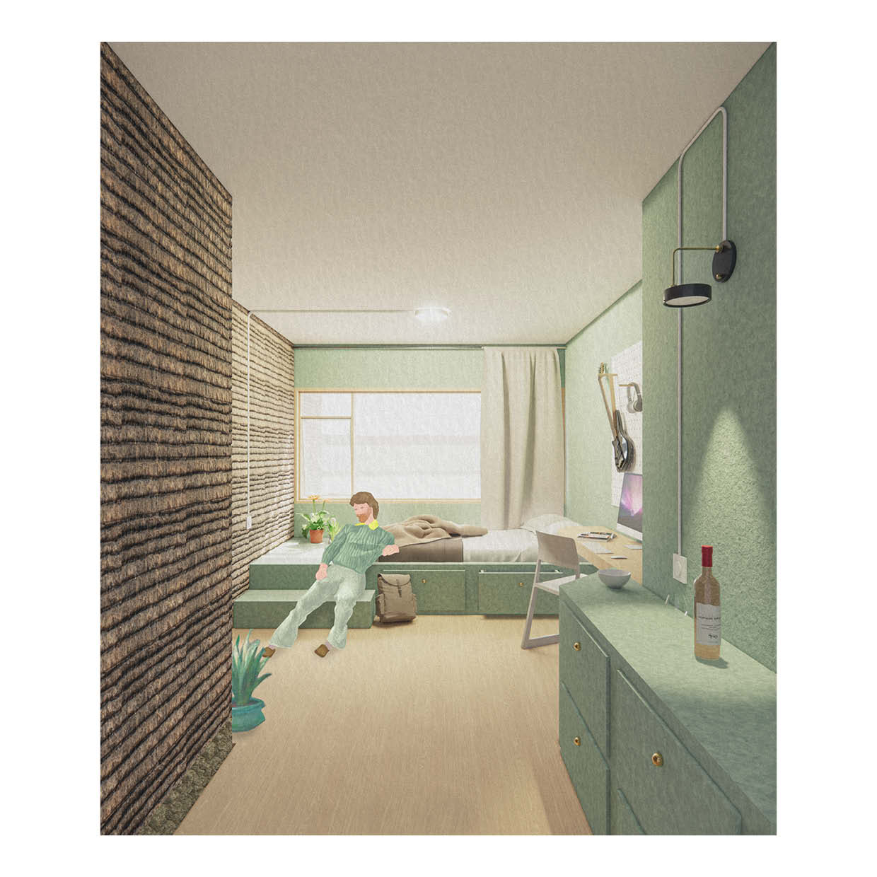 Rendering Room - Student (Music Lover)