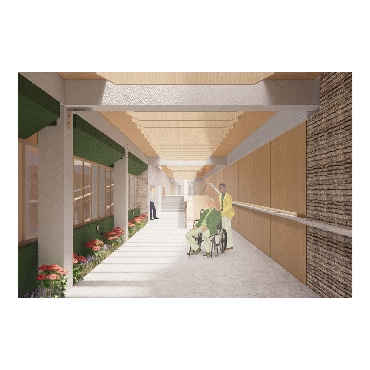 Rendering Public Corridor