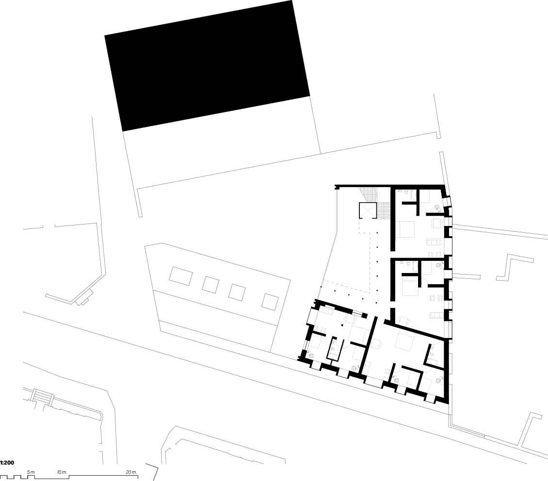 First floor plan, Tectonics final project