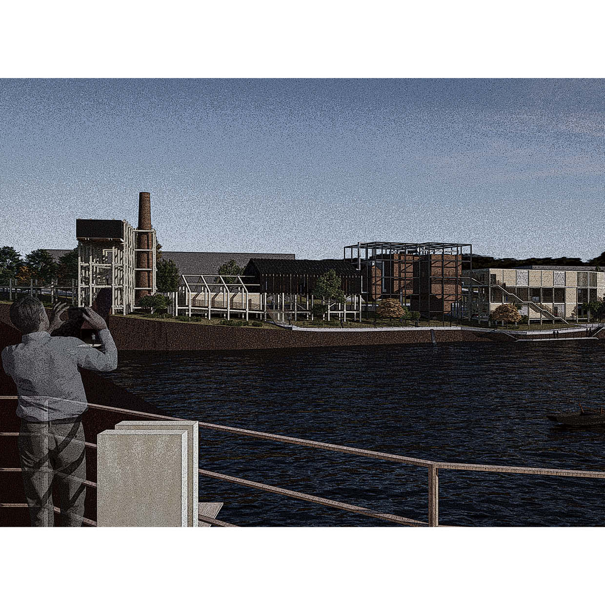 Outdoor Rendering On The Other Side