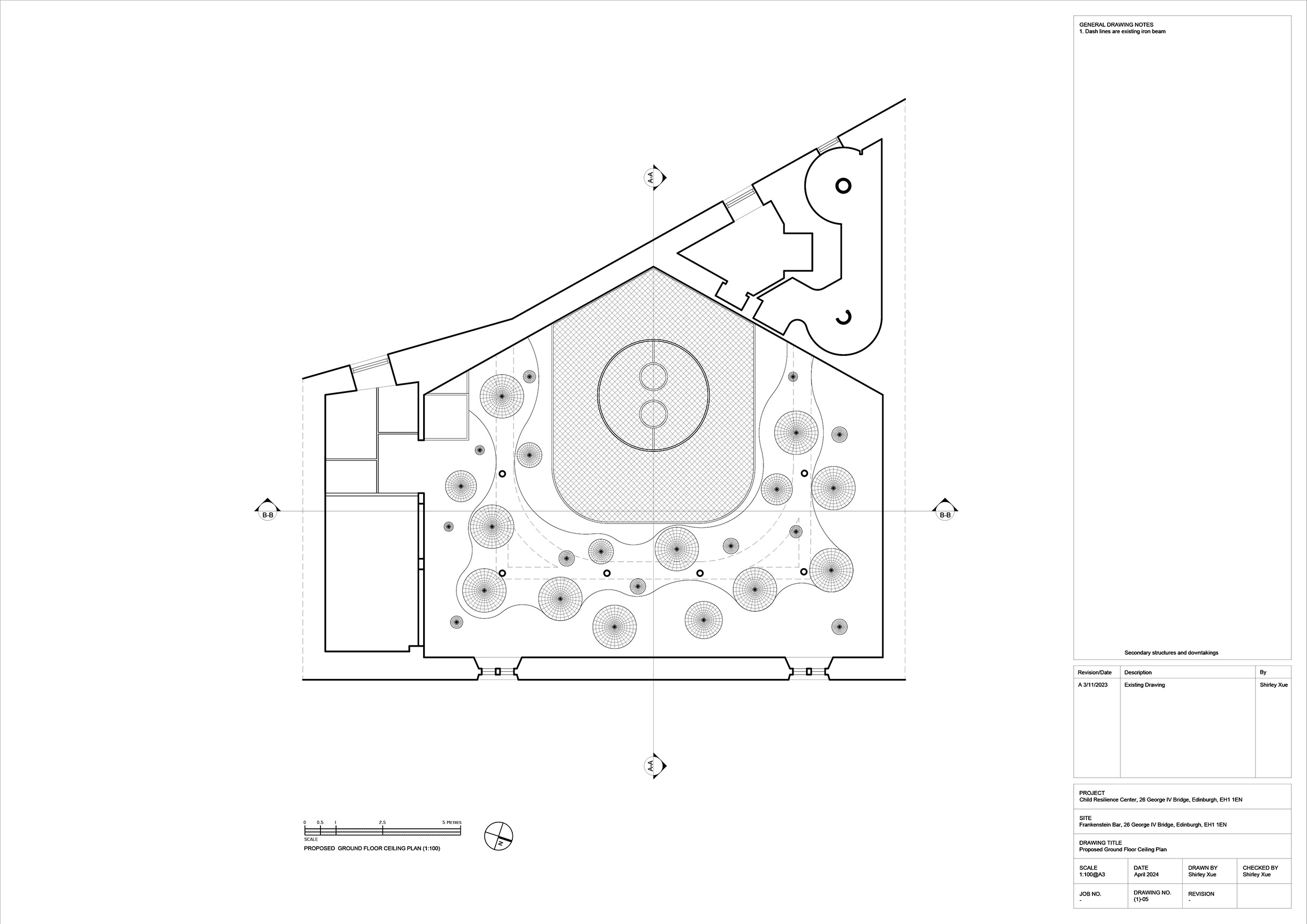 Ground Floor Ceiling Plan