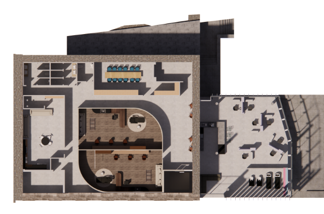 Rendered Plan SF