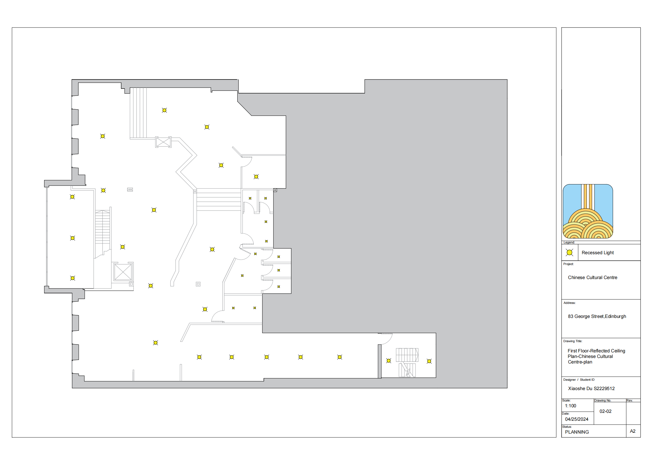 Reflected Ceiling Plan-First Floor