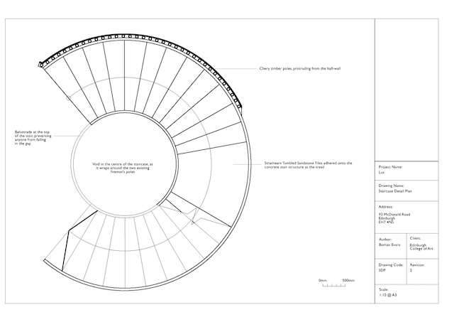 Staircase Detail Plan