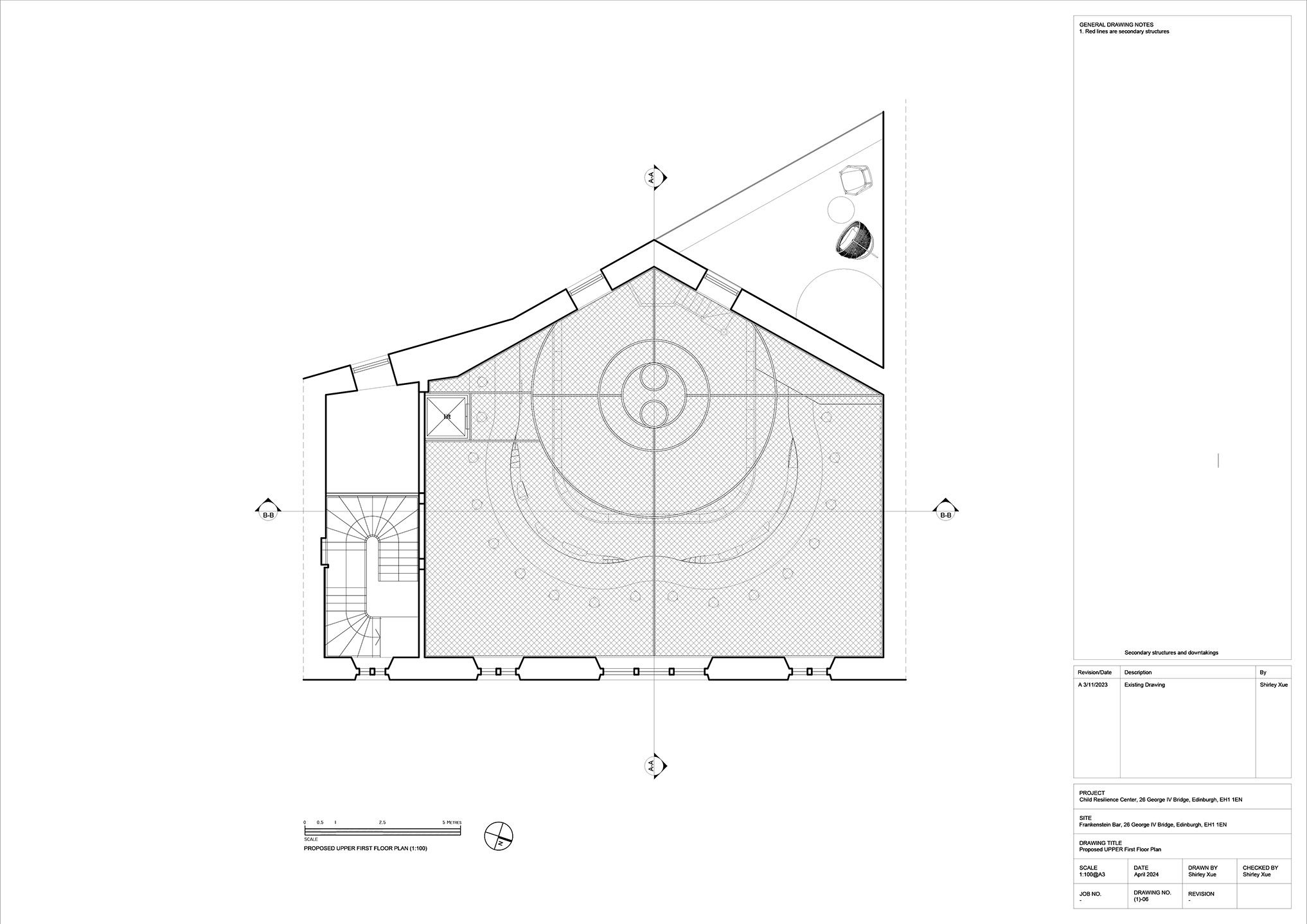 Upper First Floor Plan