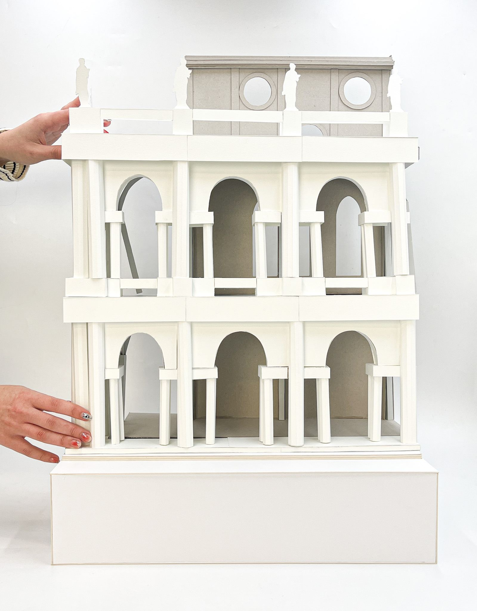 Basilica Palladiana 1:50 Model Front View 