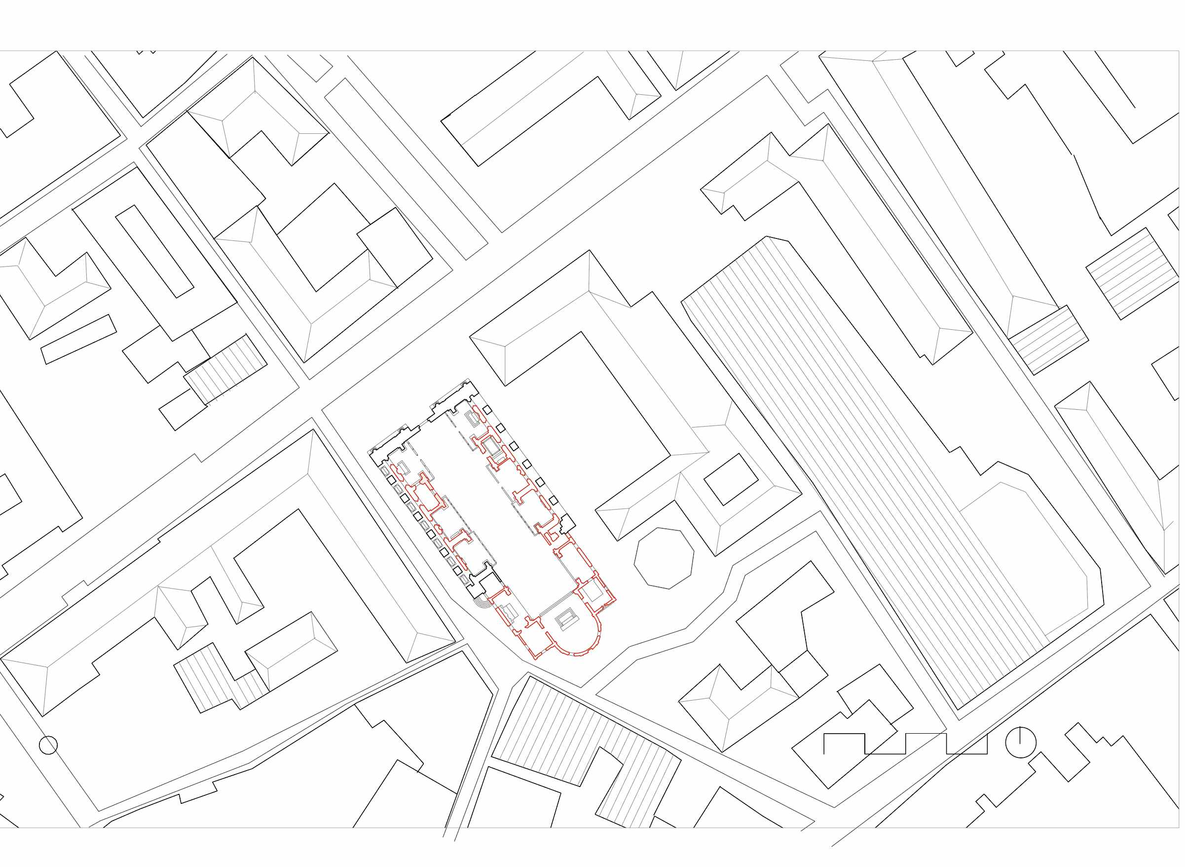 Tempio Malatestiano site plan