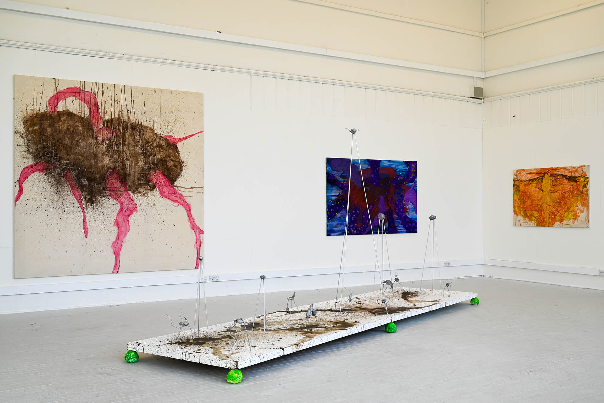 Installation view, Remi Jablecki, Edinburgh College of Art, studio E-10, 2024