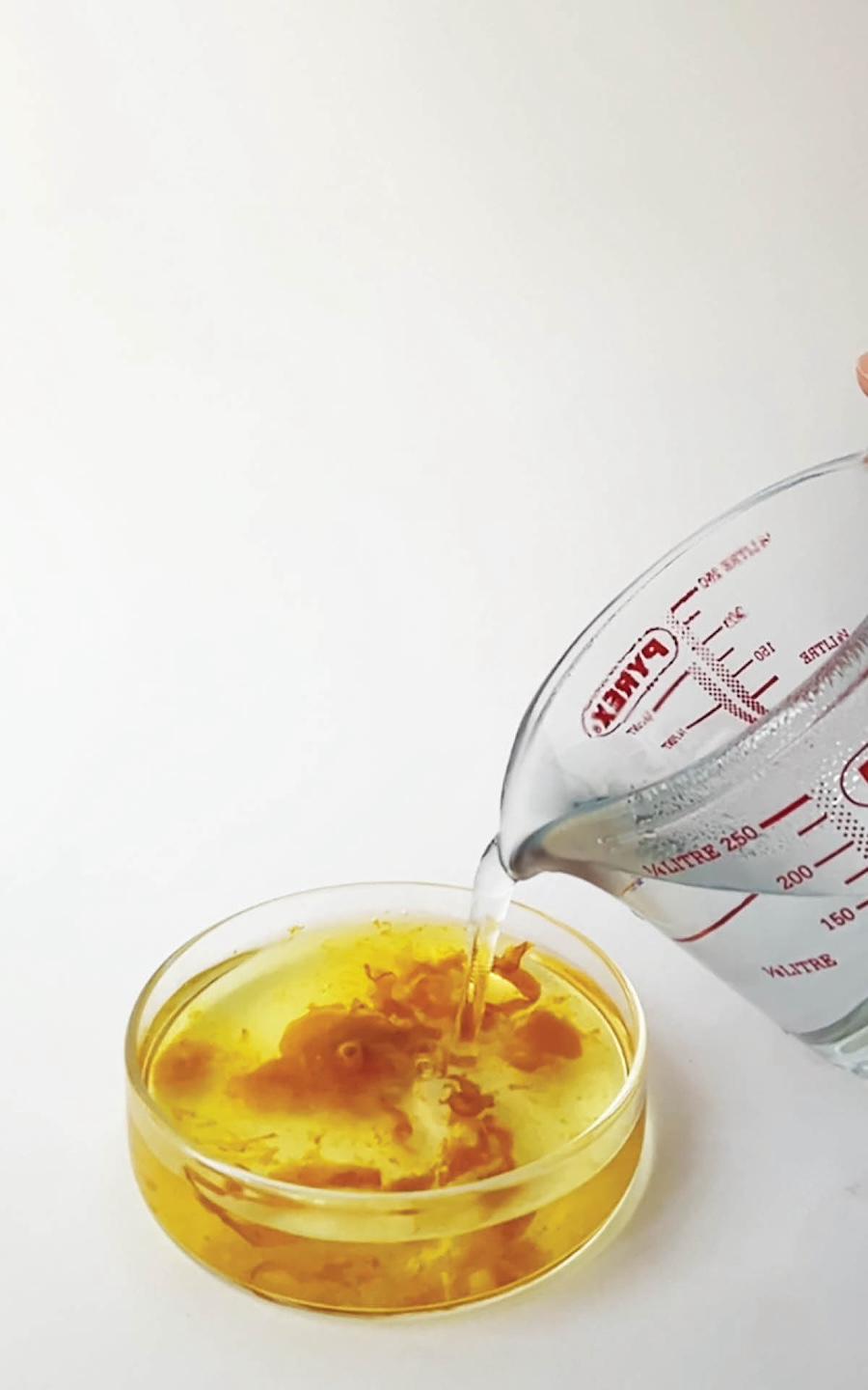 lamp material decomposition test 02