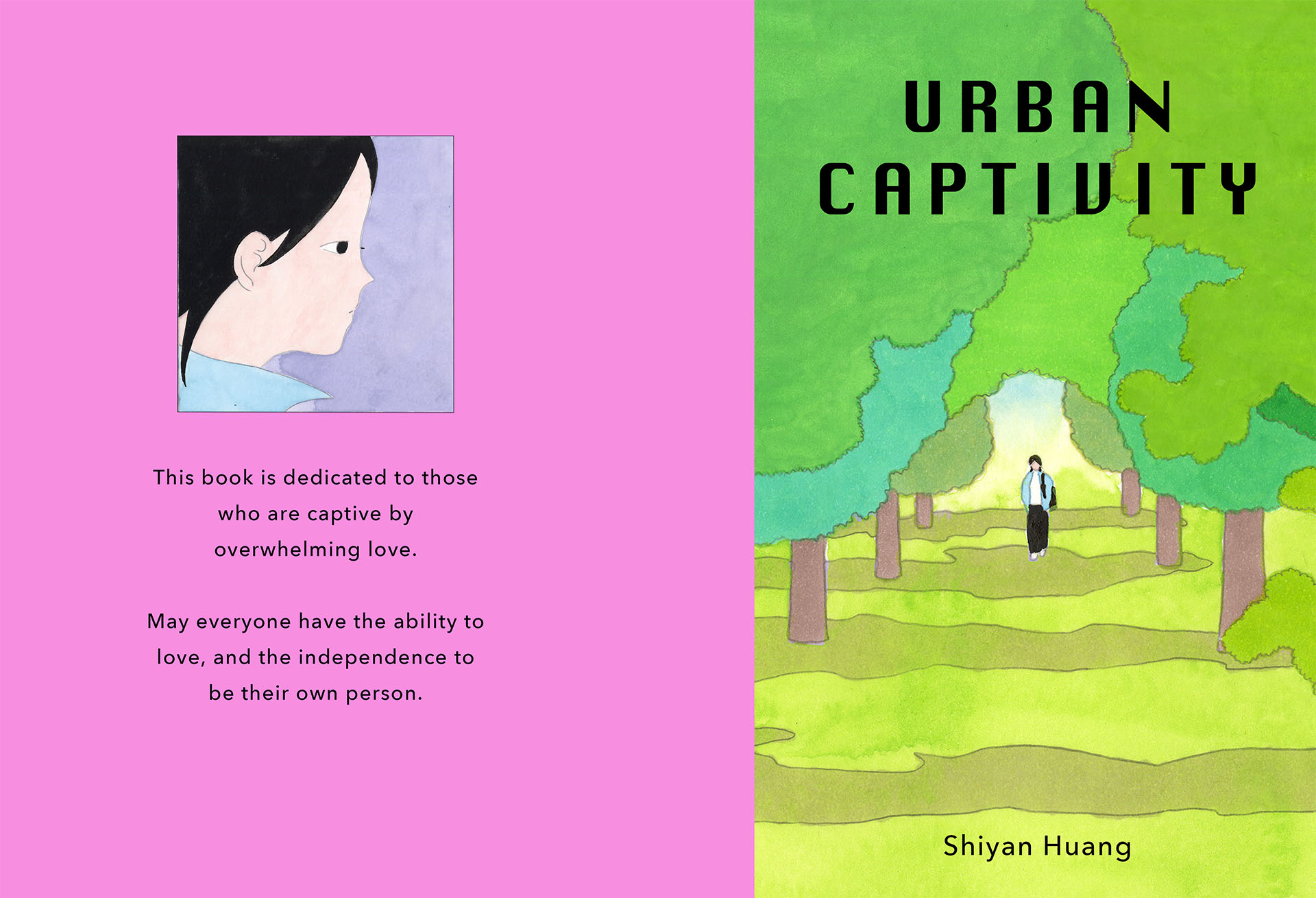 Cover of Graphic Novel "Urban Captivity"