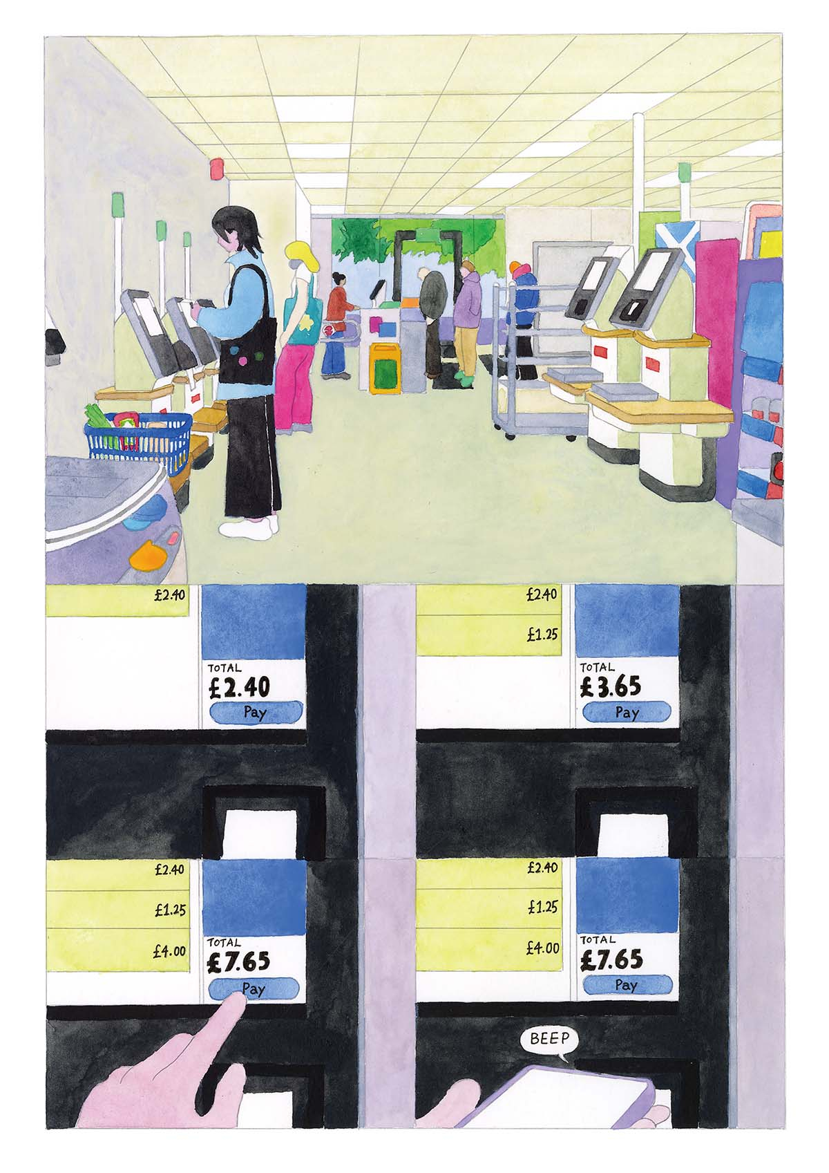 Inside Page of "Urban Captivity"