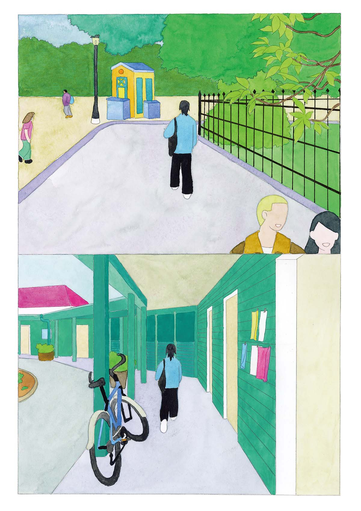 Inside Page of "Urban Captivity"