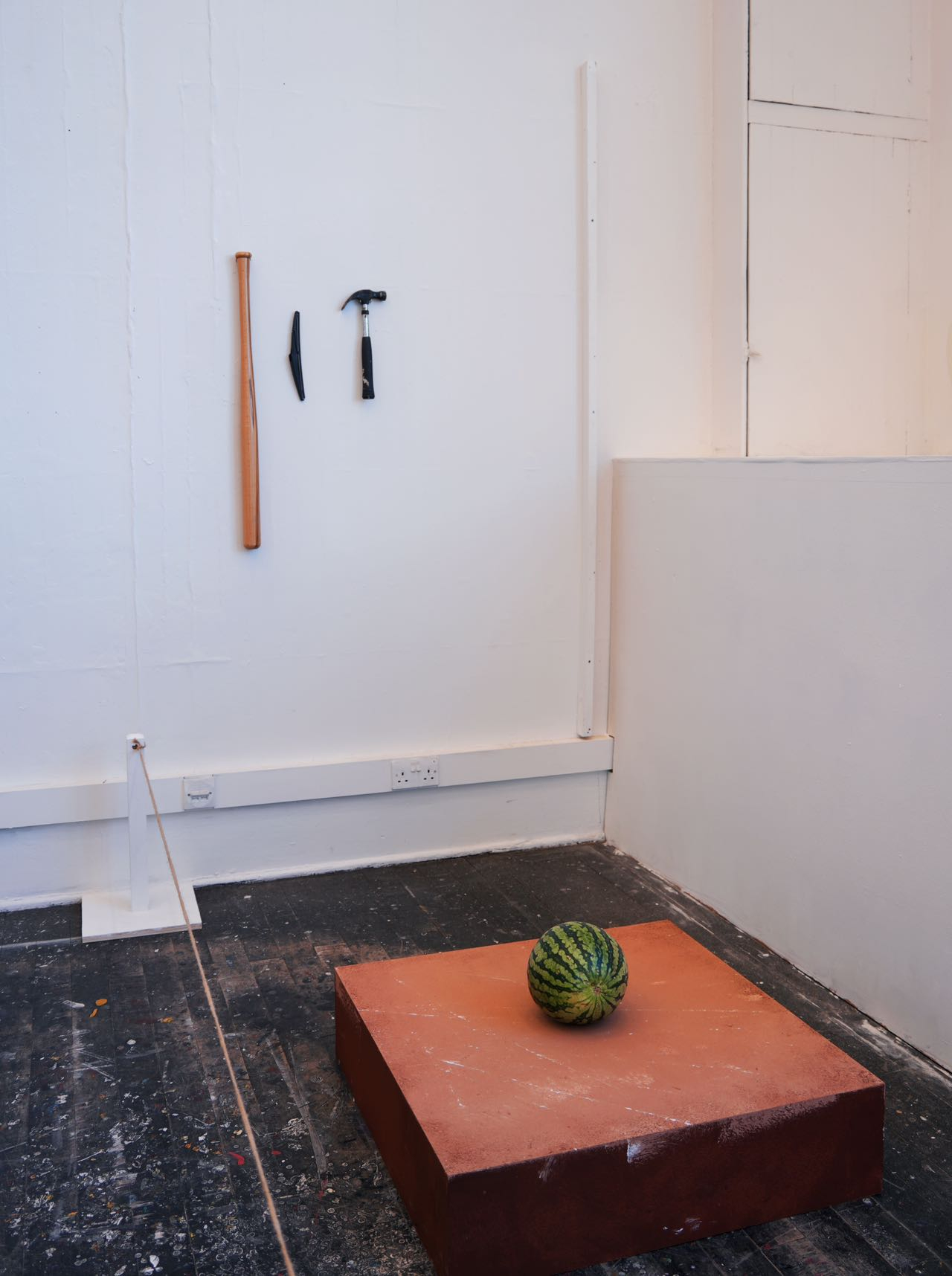 Tools and watermelon