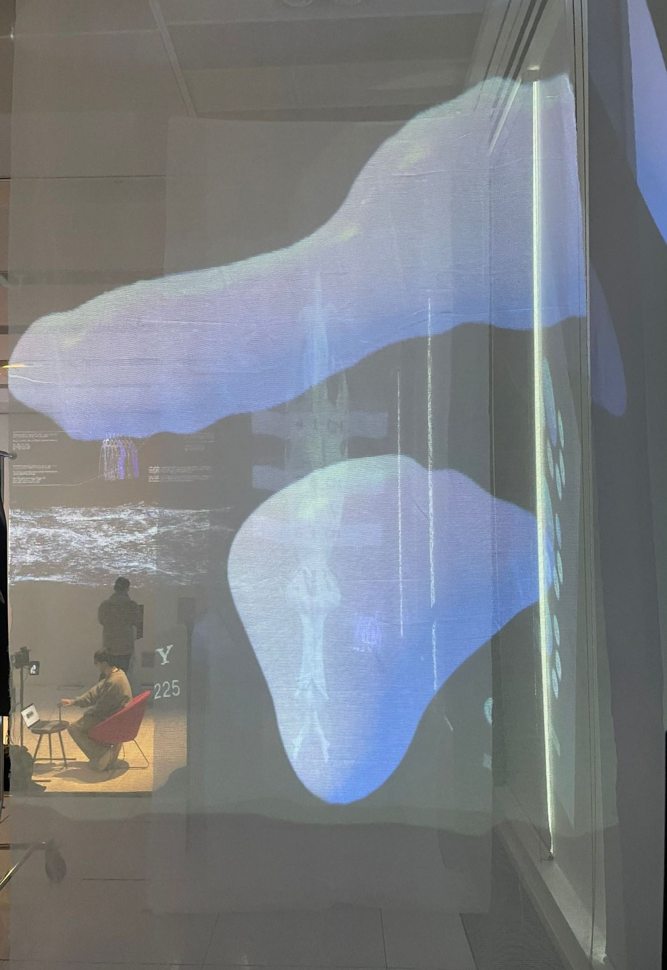 interactive blob projection, separated form version 2