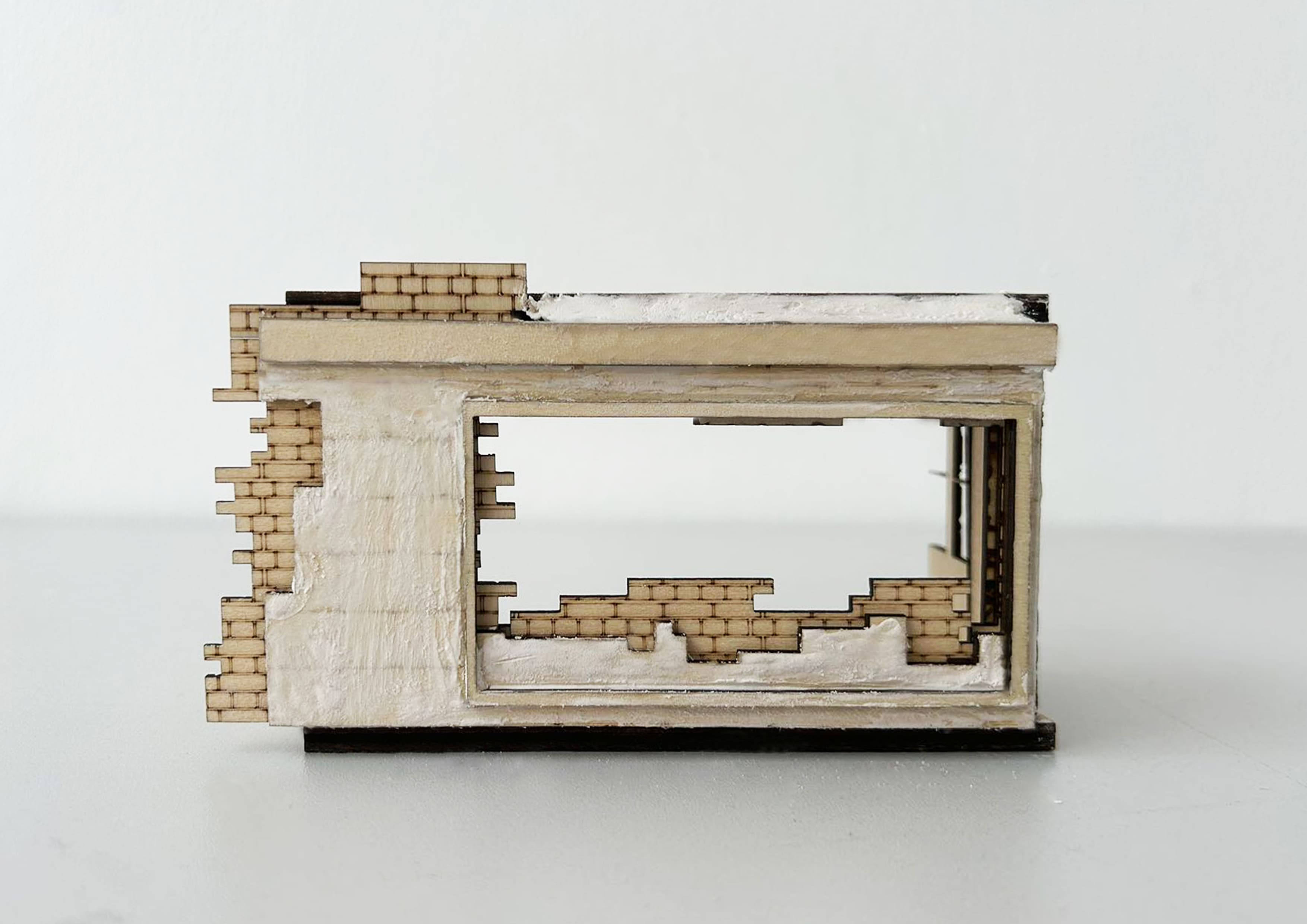 model-front view
