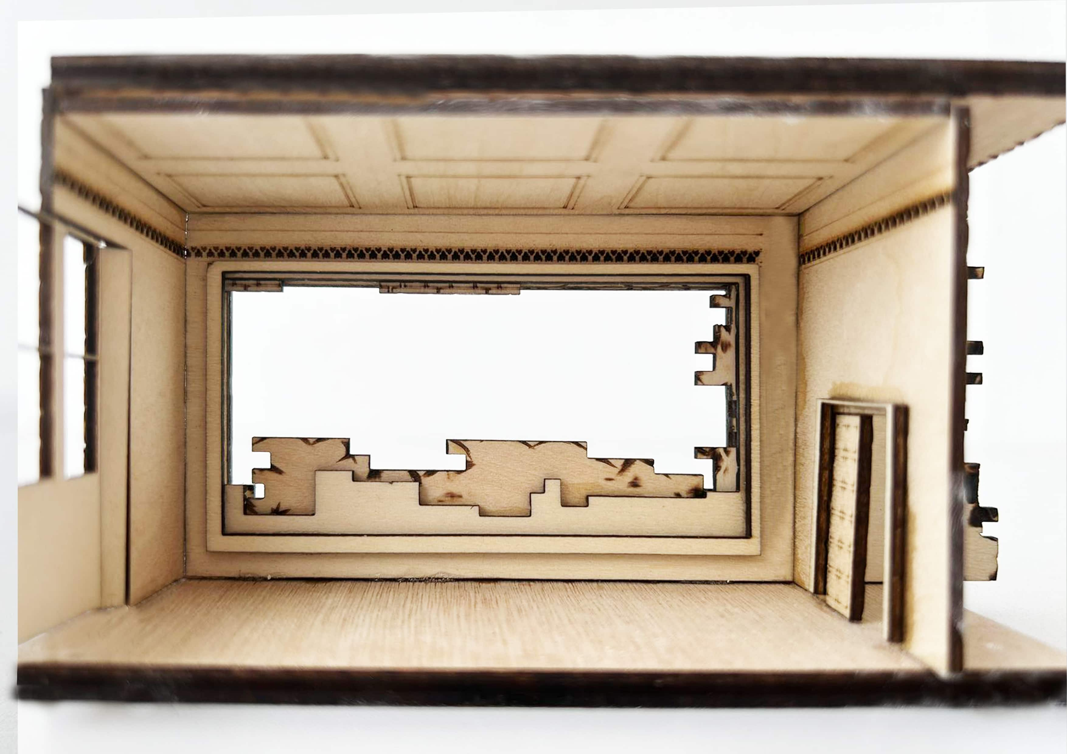 model-back view