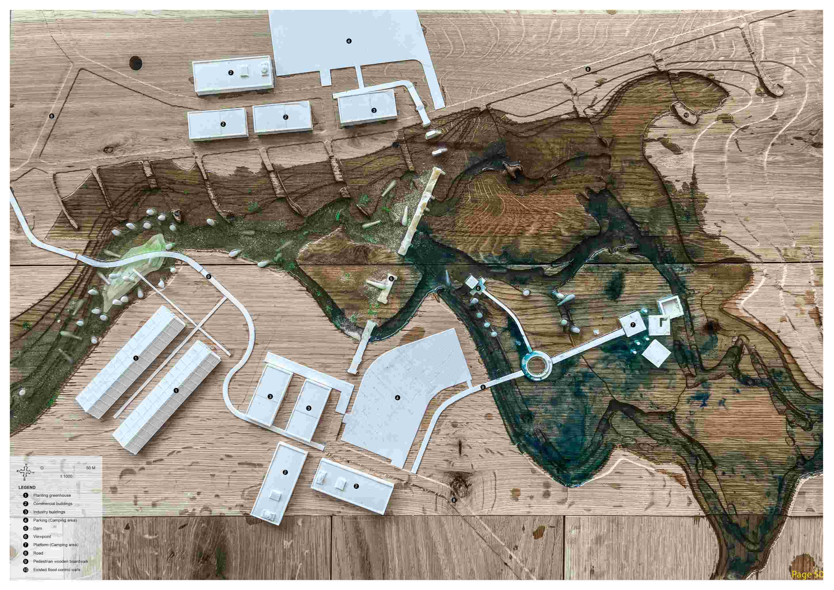 Modeling: simulation of site conditions in 2300